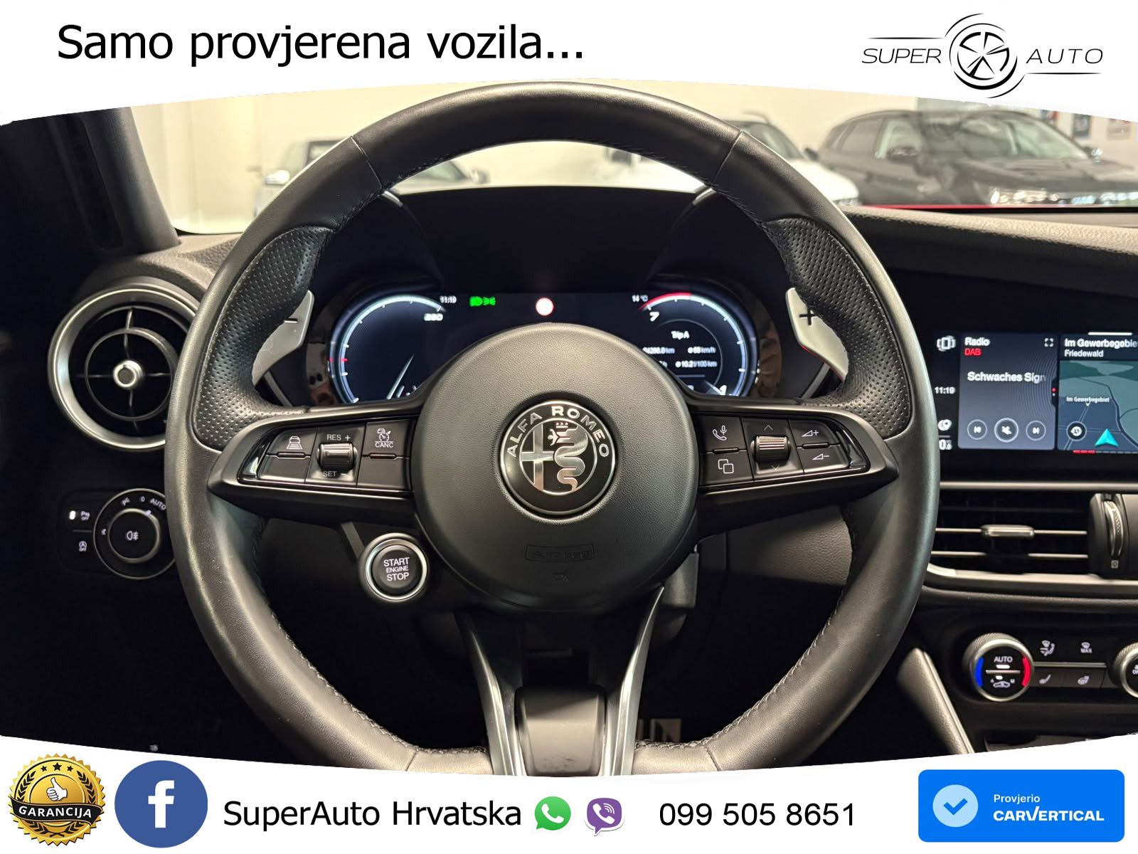 Alfa Romeo Giulia 2.0 Turbo (280 KS) Q4 Automatic LED+GR SJED+ACC