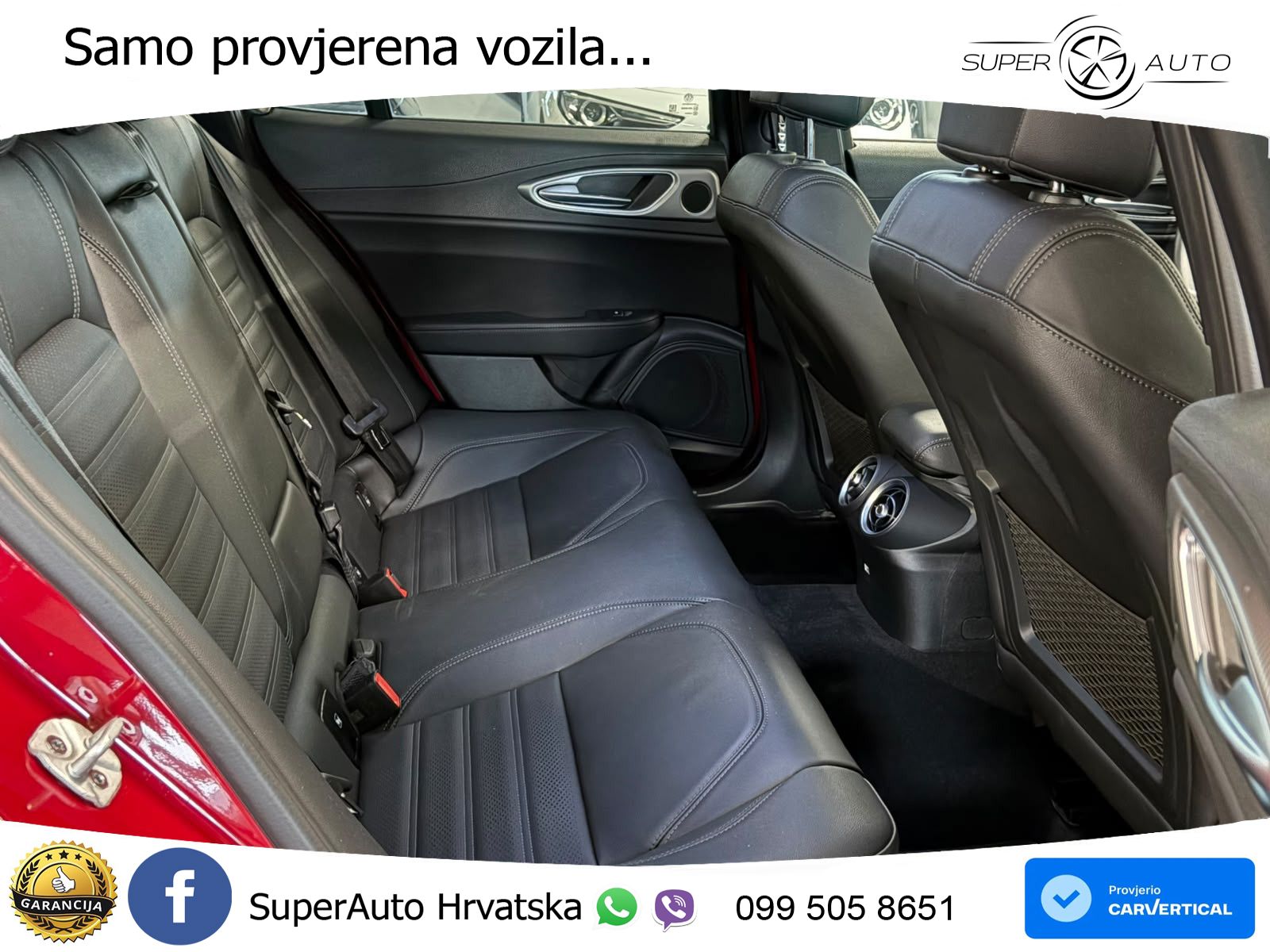 Alfa Romeo Giulia 2.0 Turbo (280 KS) Q4 Automatic LED+GR SJED+ACC