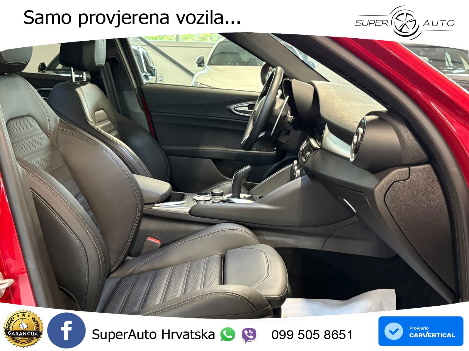 Alfa Romeo Giulia 2.0 Turbo (280 KS) Q4 Automatic LED+GR SJED+ACC