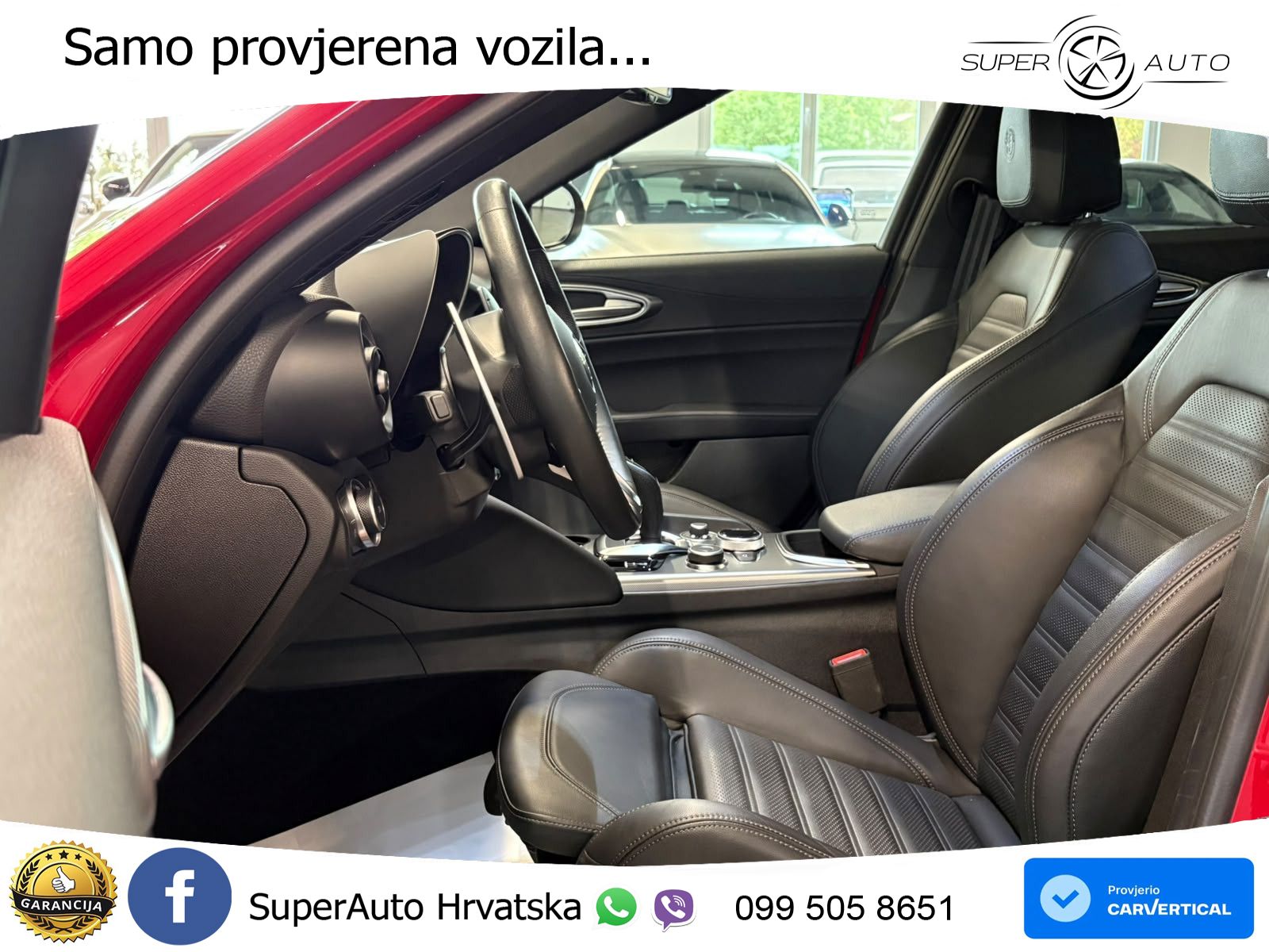 Alfa Romeo Giulia 2.0 Turbo (280 KS) Q4 Automatic LED+GR SJED+ACC