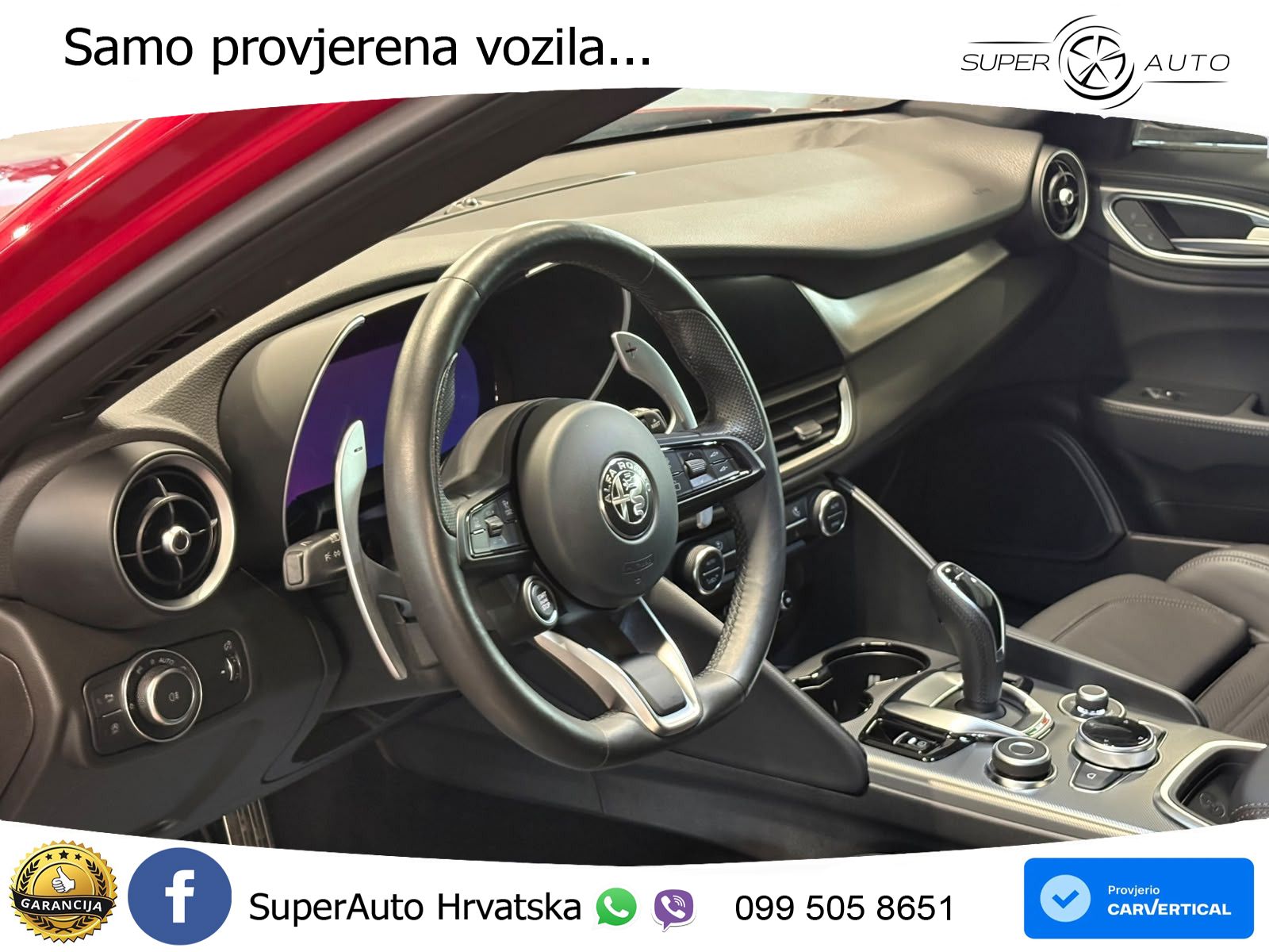 Alfa Romeo Giulia 2.0 Turbo (280 KS) Q4 Automatic LED+GR SJED+ACC