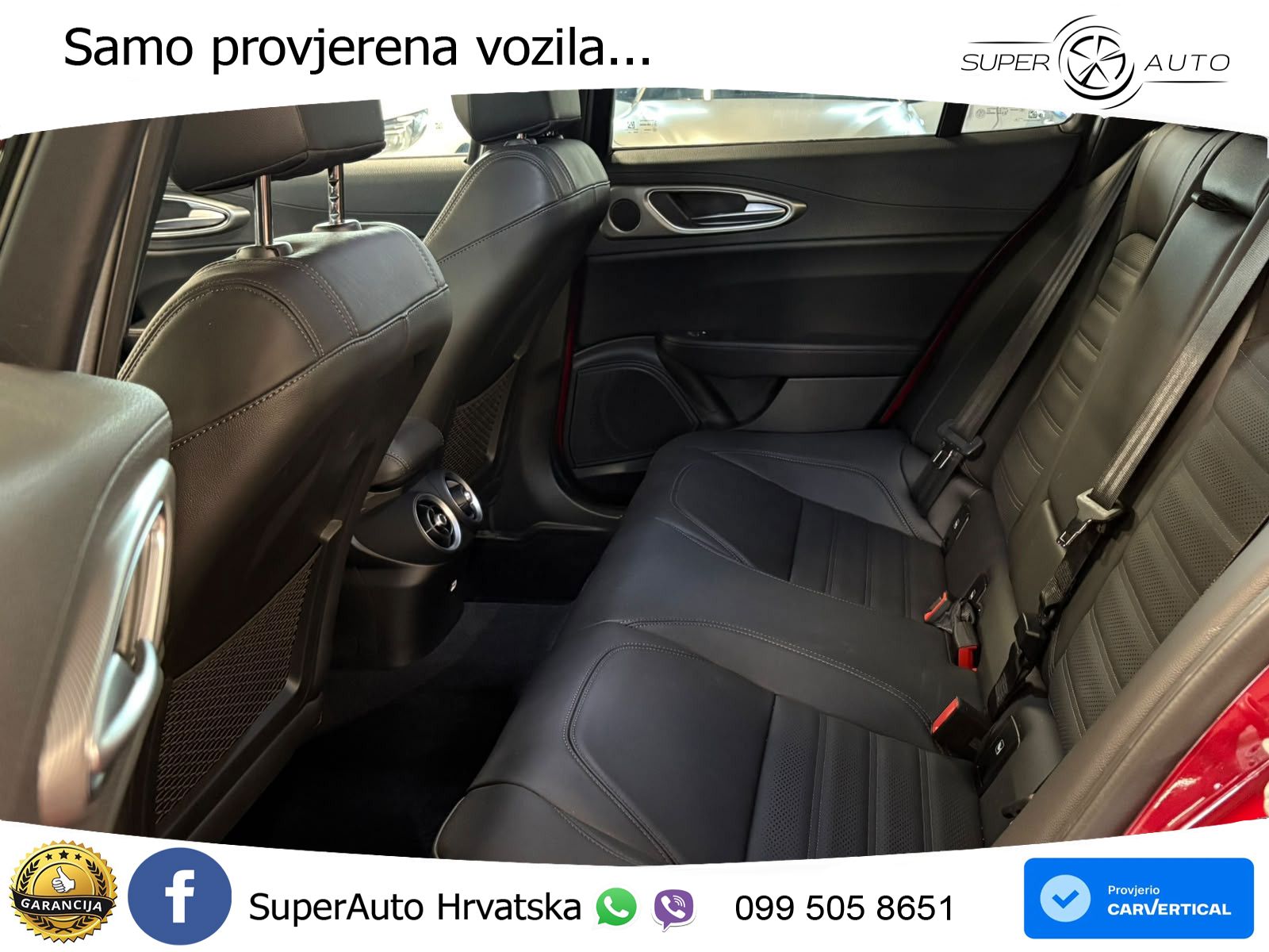 Alfa Romeo Giulia 2.0 Turbo (280 KS) Q4 Automatic LED+GR SJED+ACC
