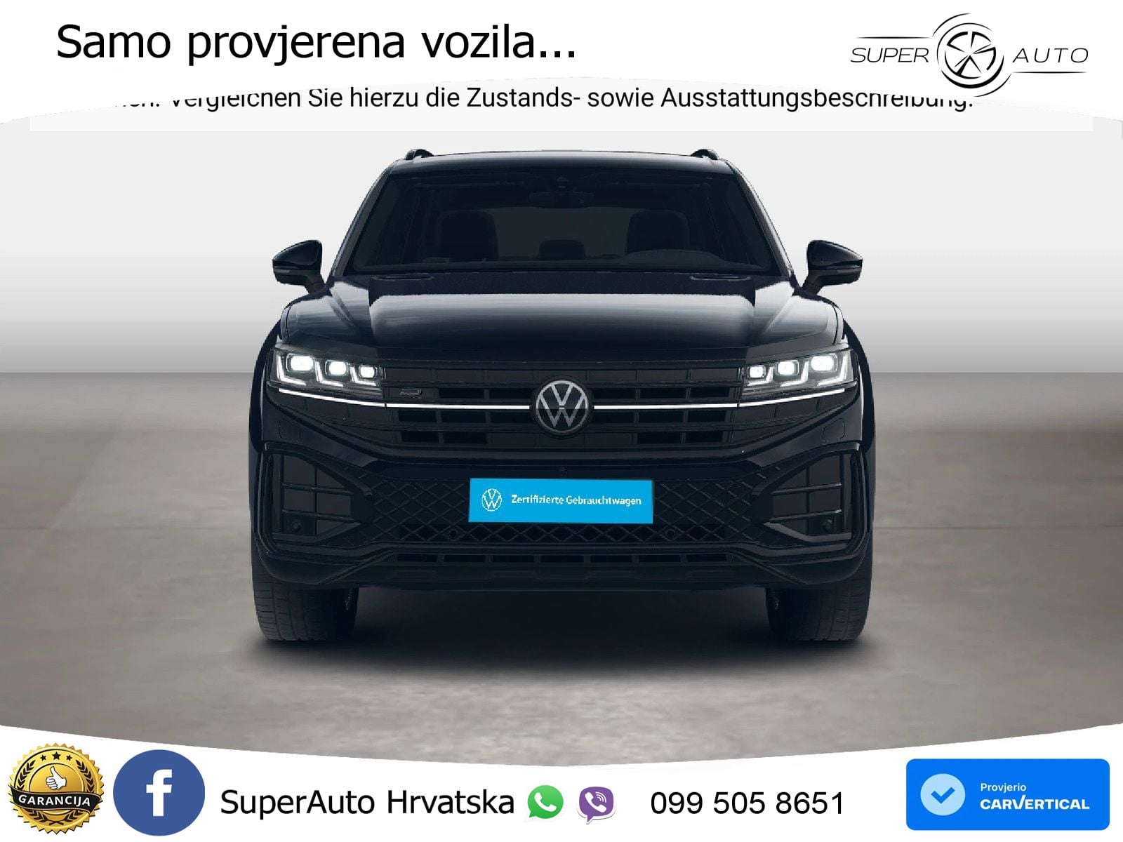 Volkswagen Touareg 3.0 V6 TDI (231 KS) 4MOTION Tiptronic ZRAČNI+ACC+4xGR SJED+KAM