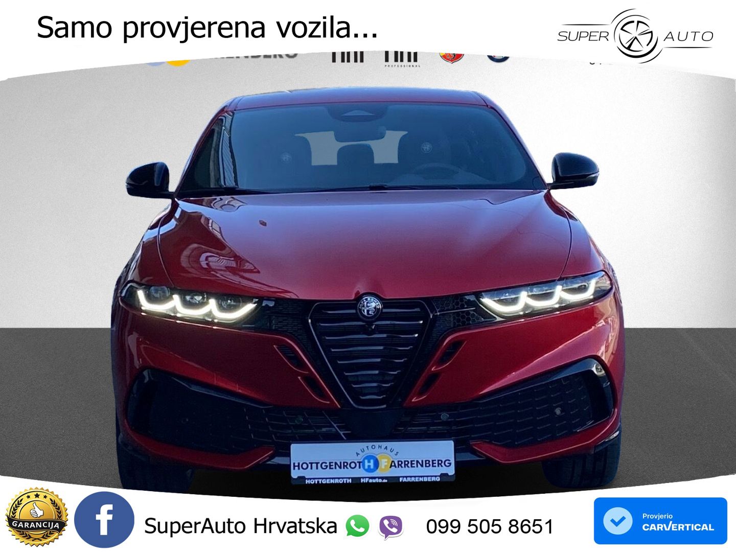 Alfa Romeo Tonale 1.5 VGT (174 KS) Hybrid TCT LED+GR SJED+ACC
