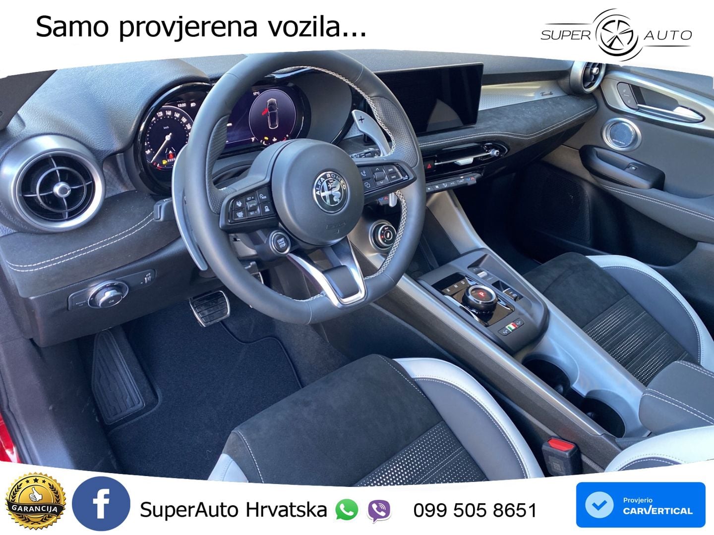 Alfa Romeo Tonale 1.5 VGT (174 KS) Hybrid TCT LED+GR SJED+ACC