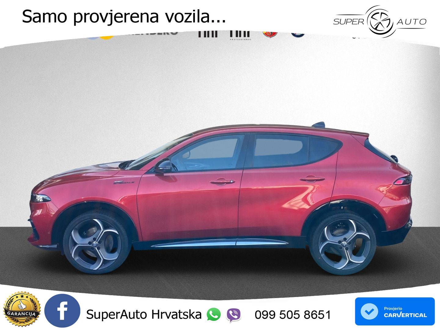 Alfa Romeo Tonale 1.5 VGT (174 KS) Hybrid TCT LED+GR SJED+ACC