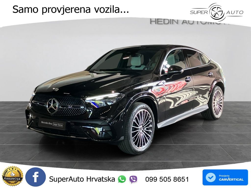 Mercedes GLC Coupe 220d (197 KS) 4MATIC 9G-TRONIC AMG ACC+GR SJED+360+PANO