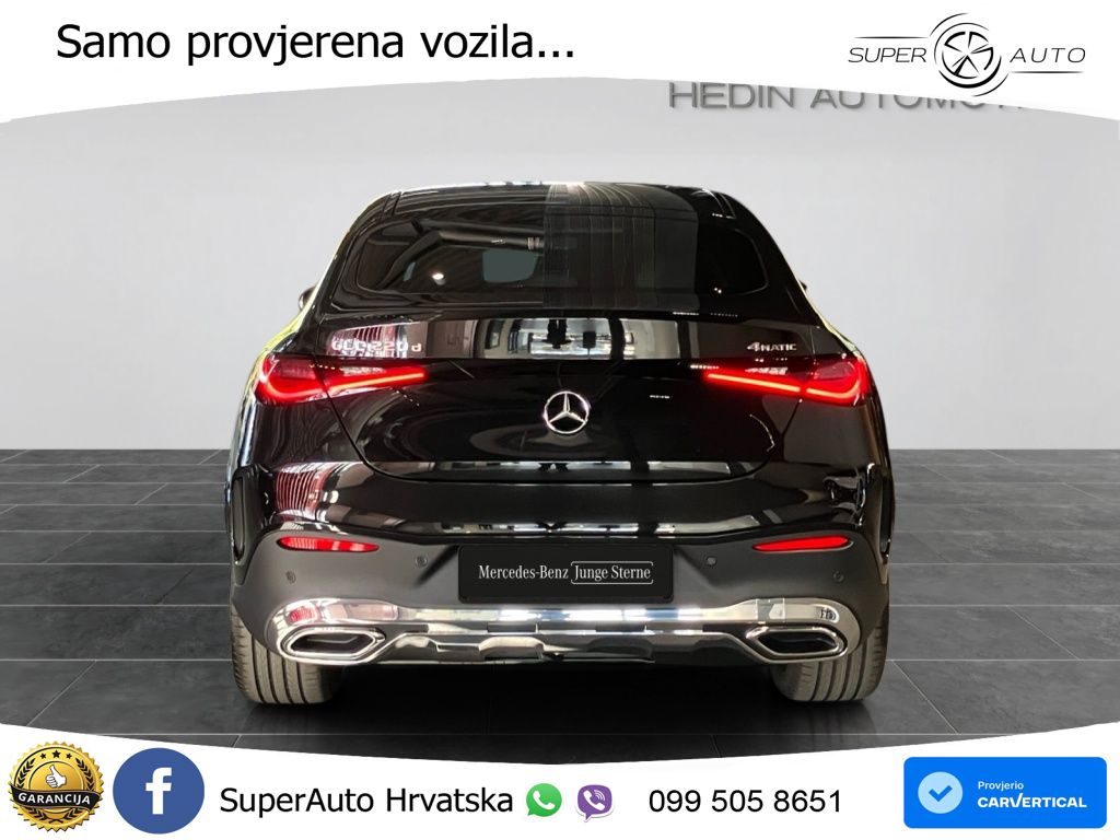 Mercedes GLC Coupe 220d (197 KS) 4MATIC 9G-TRONIC AMG ACC+GR SJED+360+PANO