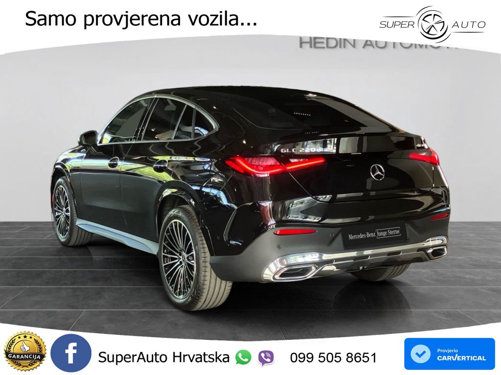 Mercedes GLC Coupe 220d (197 KS) 4MATIC 9G-TRONIC AMG ACC+GR SJED+360+PANO