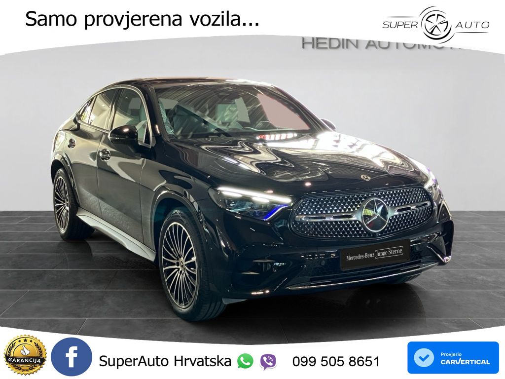 Mercedes GLC Coupe 220d (197 KS) 4MATIC 9G-TRONIC AMG ACC+GR SJED+360+PANO