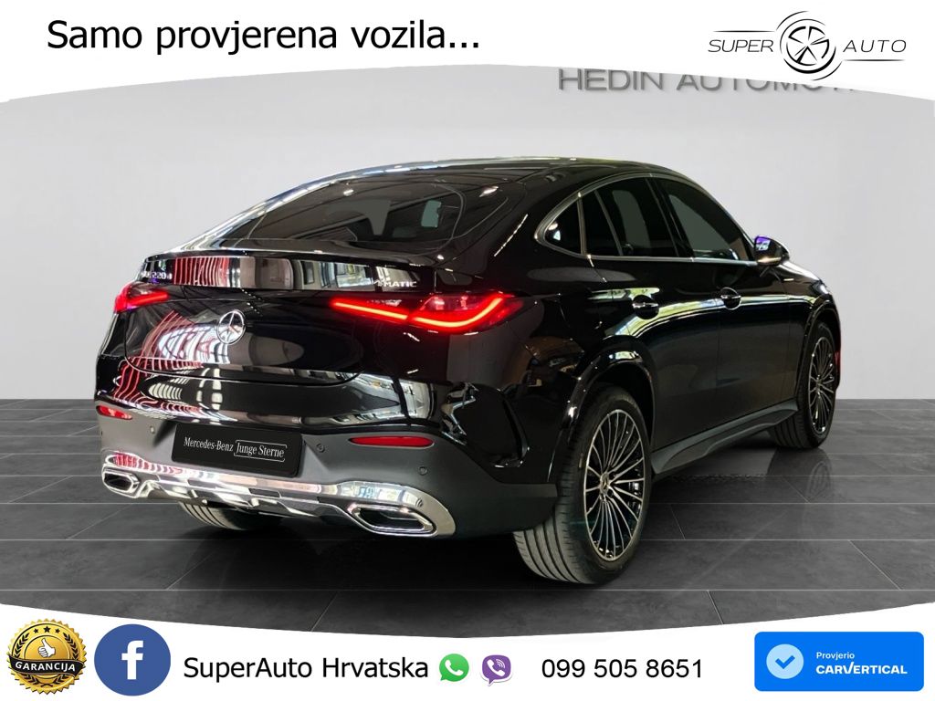 Mercedes GLC Coupe 220d (197 KS) 4MATIC 9G-TRONIC AMG ACC+GR SJED+360+PANO