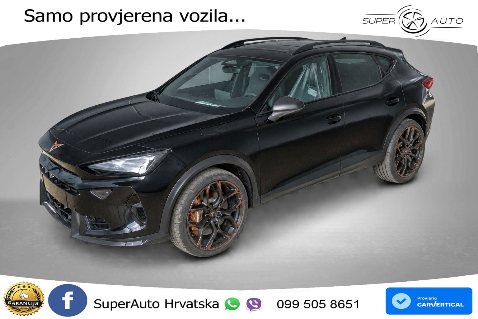 Cupra Formentor VZ5 2.5 TSI (390 KS) 4Drive DSG MATRIX+GR SJED+KAM