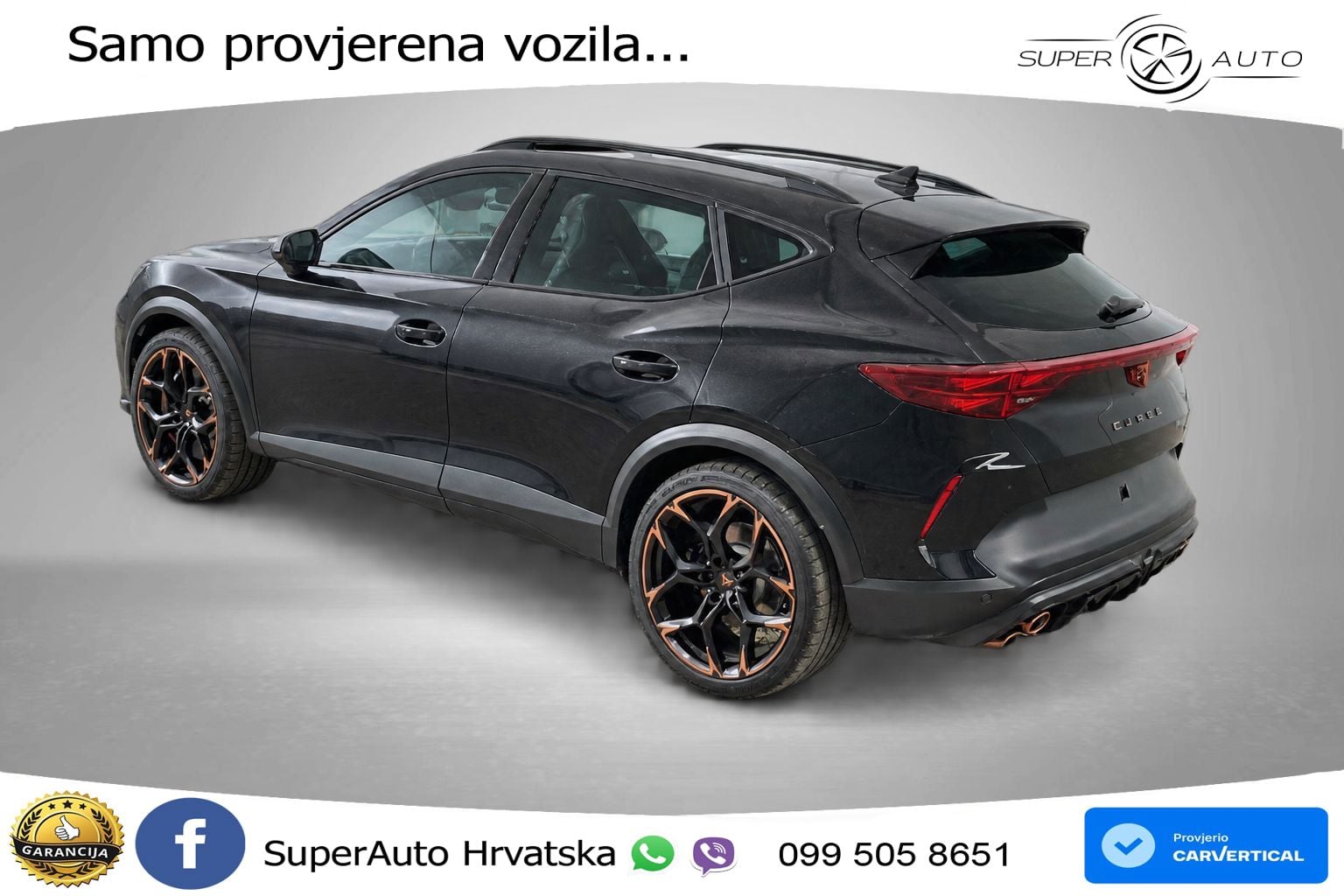 Cupra Formentor VZ5 2.5 TSI (390 KS) 4Drive DSG MATRIX+GR SJED+KAM