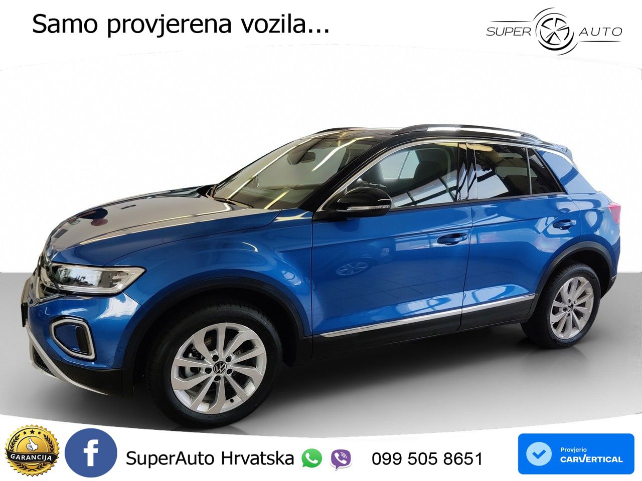 Volkswagen T-Roc 1.5 TSI (150 KS) DSG LED+GR SJED+ACC