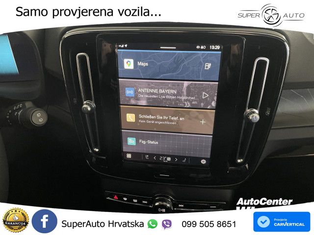 Volvo XC40 Recharge 69 kWh 231 KS Single Motor ACC+GR SJED+360+PANO