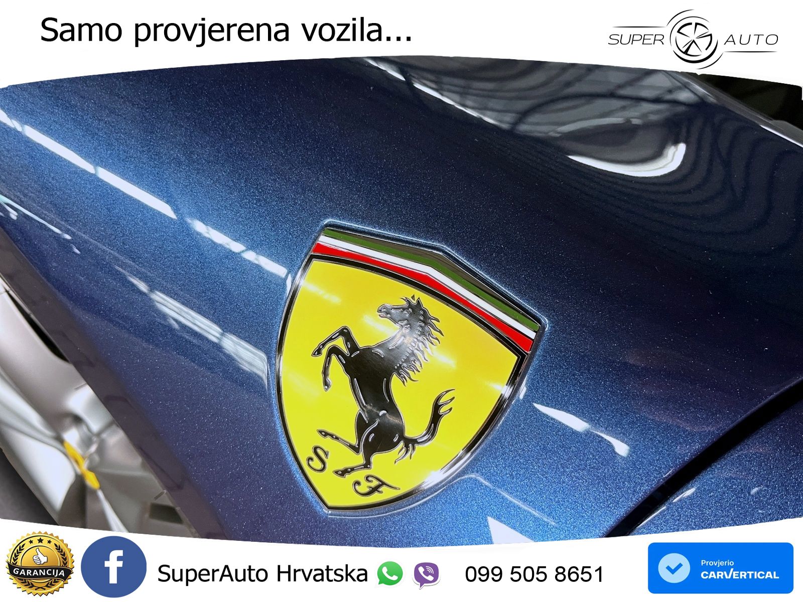 Ferrari 296 GTB 3.0 V6 (830 KS) F1 DCT LED+ACC
