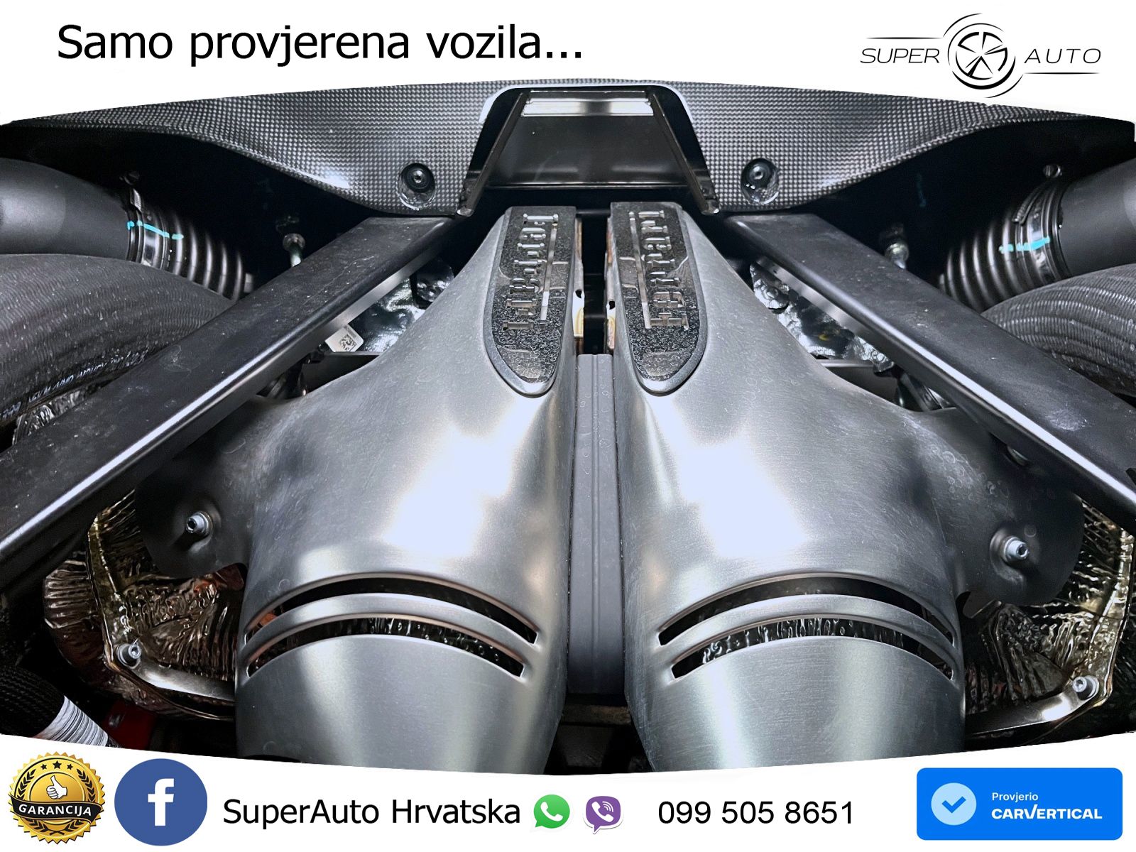 Ferrari 296 GTB 3.0 V6 (830 KS) F1 DCT LED+ACC