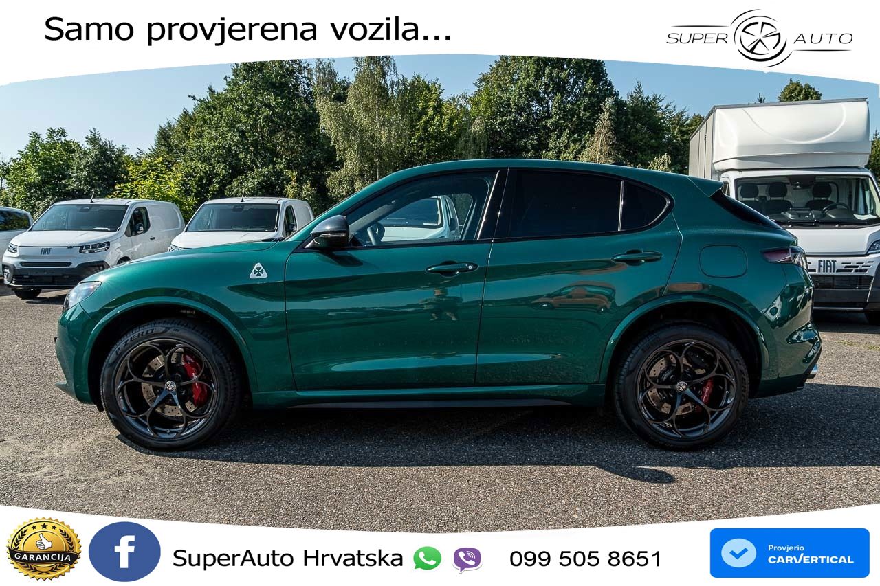 Alfa Romeo Stelvio Quadrifoglio 2.9 V6 Bi-Turbo (520 KS) Q4 Automatic LED+GR SJED+ACC