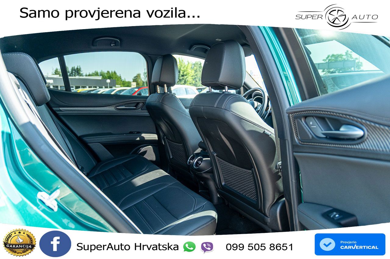 Alfa Romeo Stelvio Quadrifoglio 2.9 V6 Bi-Turbo (520 KS) Q4 Automatic LED+GR SJED+ACC
