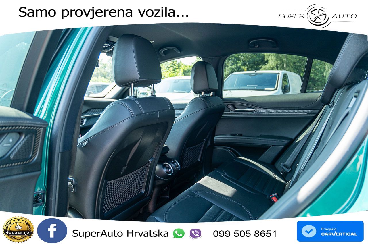 Alfa Romeo Stelvio Quadrifoglio 2.9 V6 Bi-Turbo (520 KS) Q4 Automatic LED+GR SJED+ACC