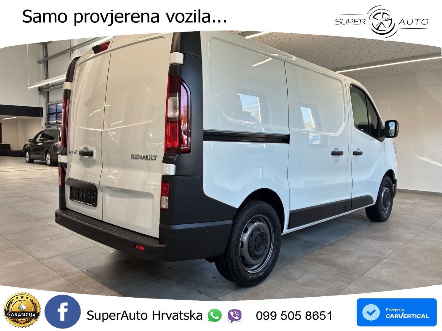 Renault Trafic Kasten 2.0 dCi130 L1H1 LED PDC KAM NAVI K 131 KS