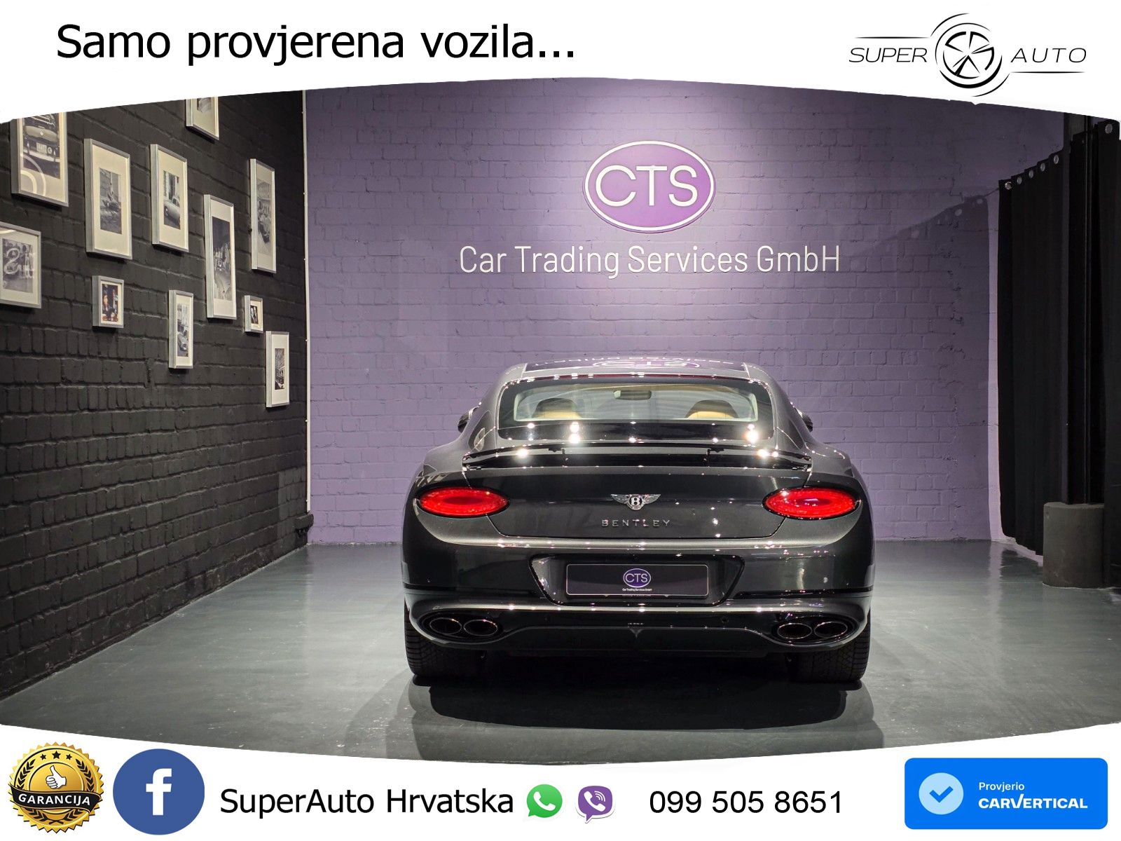 Bentley Continental GT III 4.0 V8 (550 KS) AWD Automatic LED+GR SJED+ACC