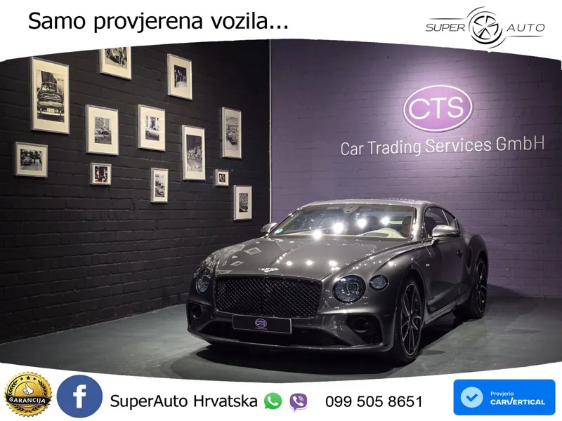 Bentley Continental GT III 4.0 V8 (550 KS) AWD Automatic LED+GR SJED+ACC