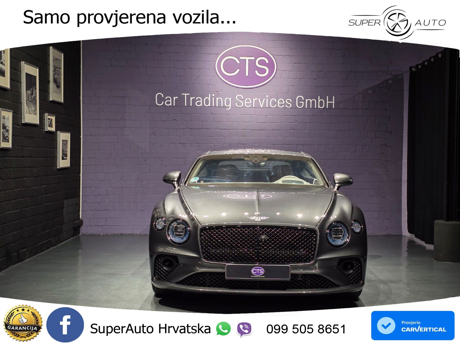 Bentley Continental GT III 4.0 V8 (550 KS) AWD Automatic LED+GR SJED+ACC