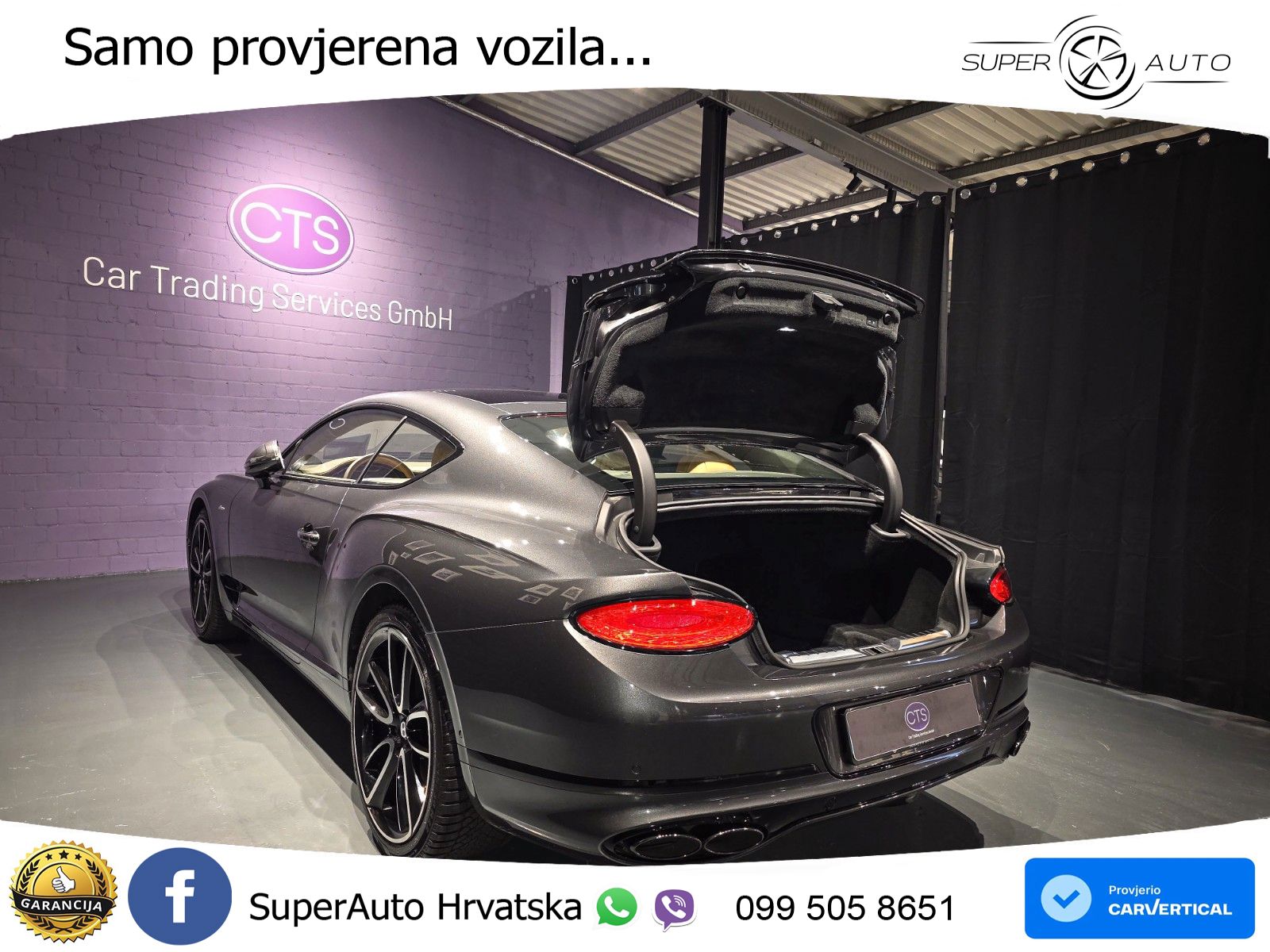 Bentley Continental GT III 4.0 V8 (550 KS) AWD Automatic LED+GR SJED+ACC