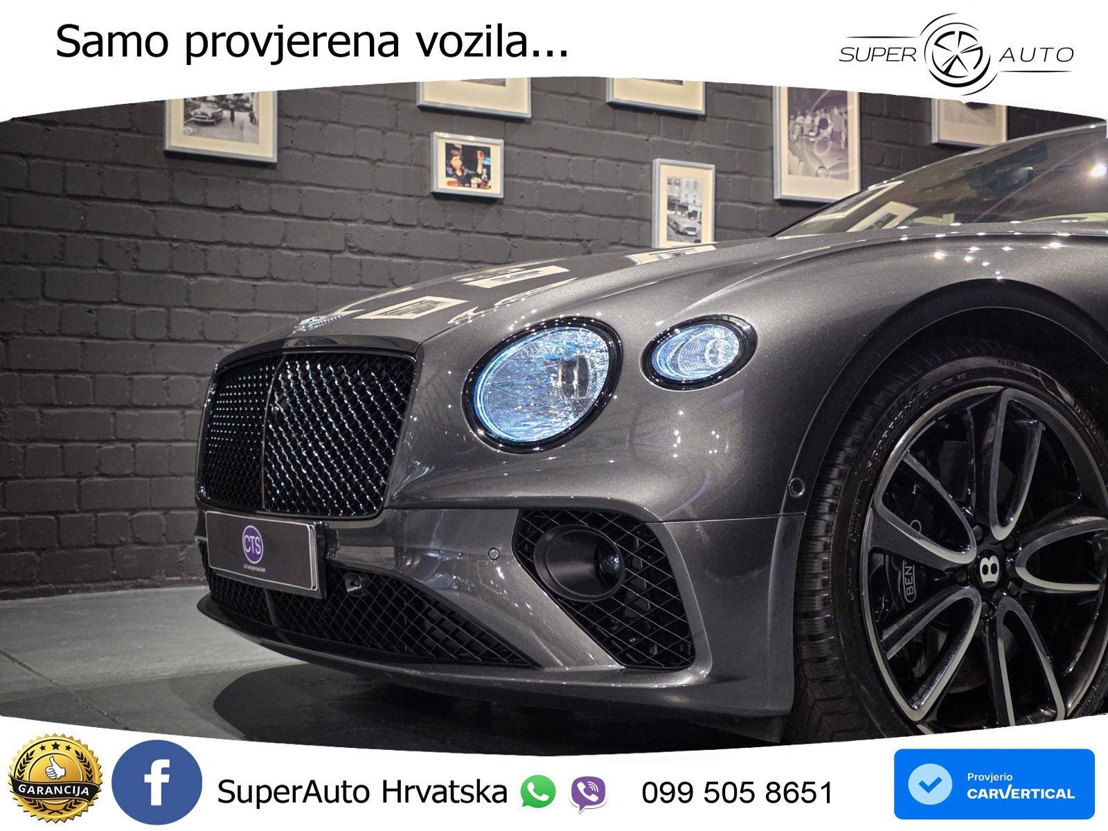 Bentley Continental GT III 4.0 V8 (550 KS) AWD Automatic LED+GR SJED+ACC