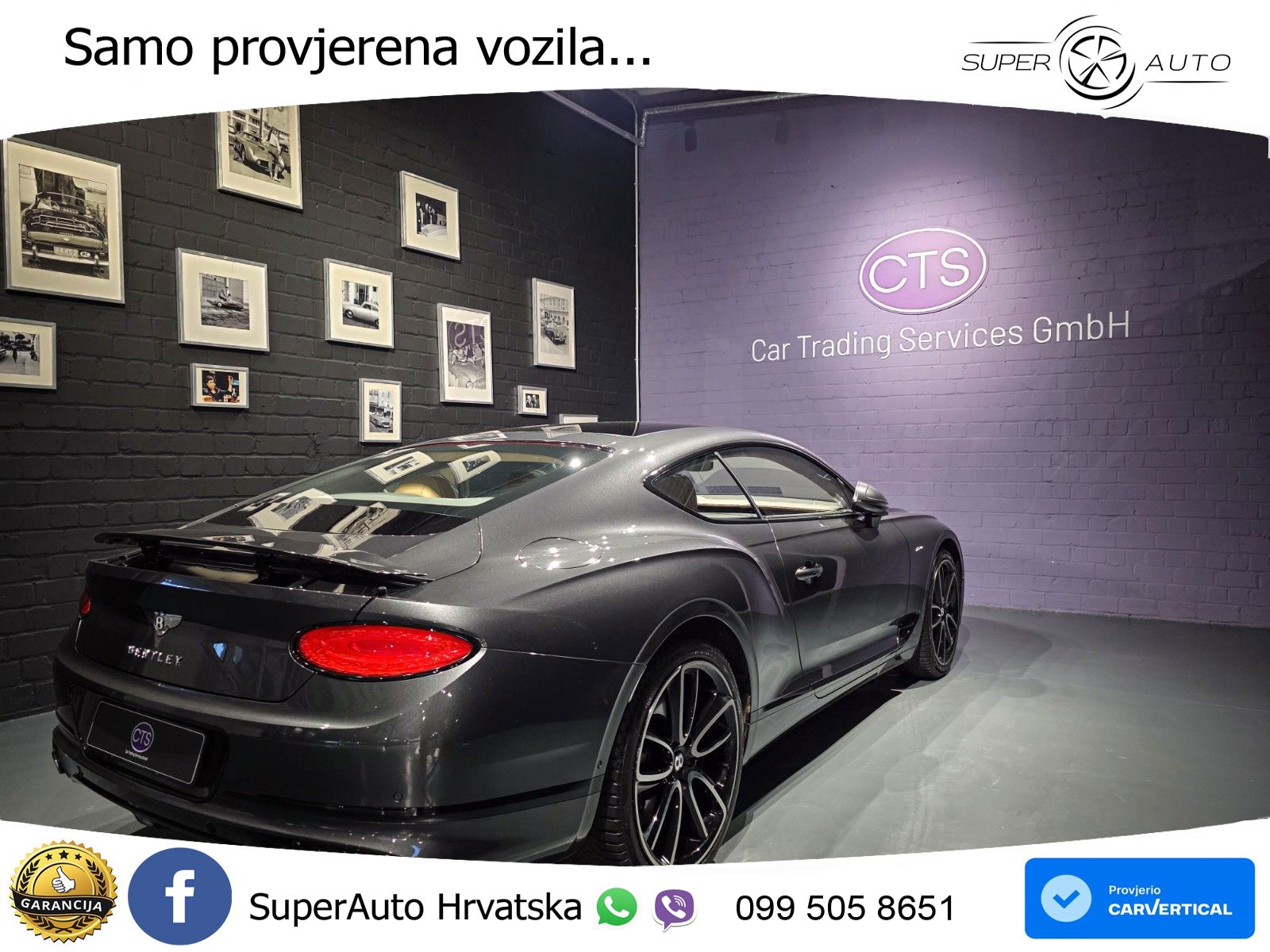 Bentley Continental GT III 4.0 V8 (550 KS) AWD Automatic LED+GR SJED+ACC
