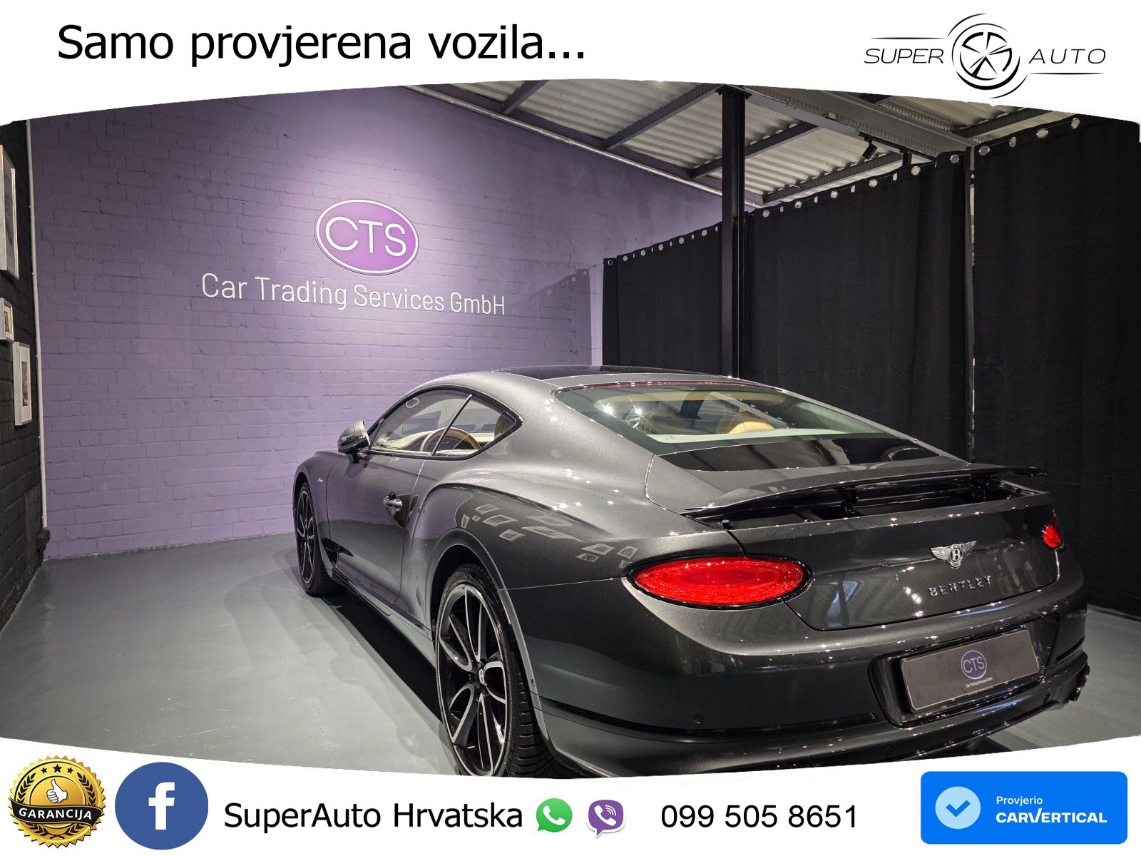 Bentley Continental GT III 4.0 V8 (550 KS) AWD Automatic LED+GR SJED+ACC