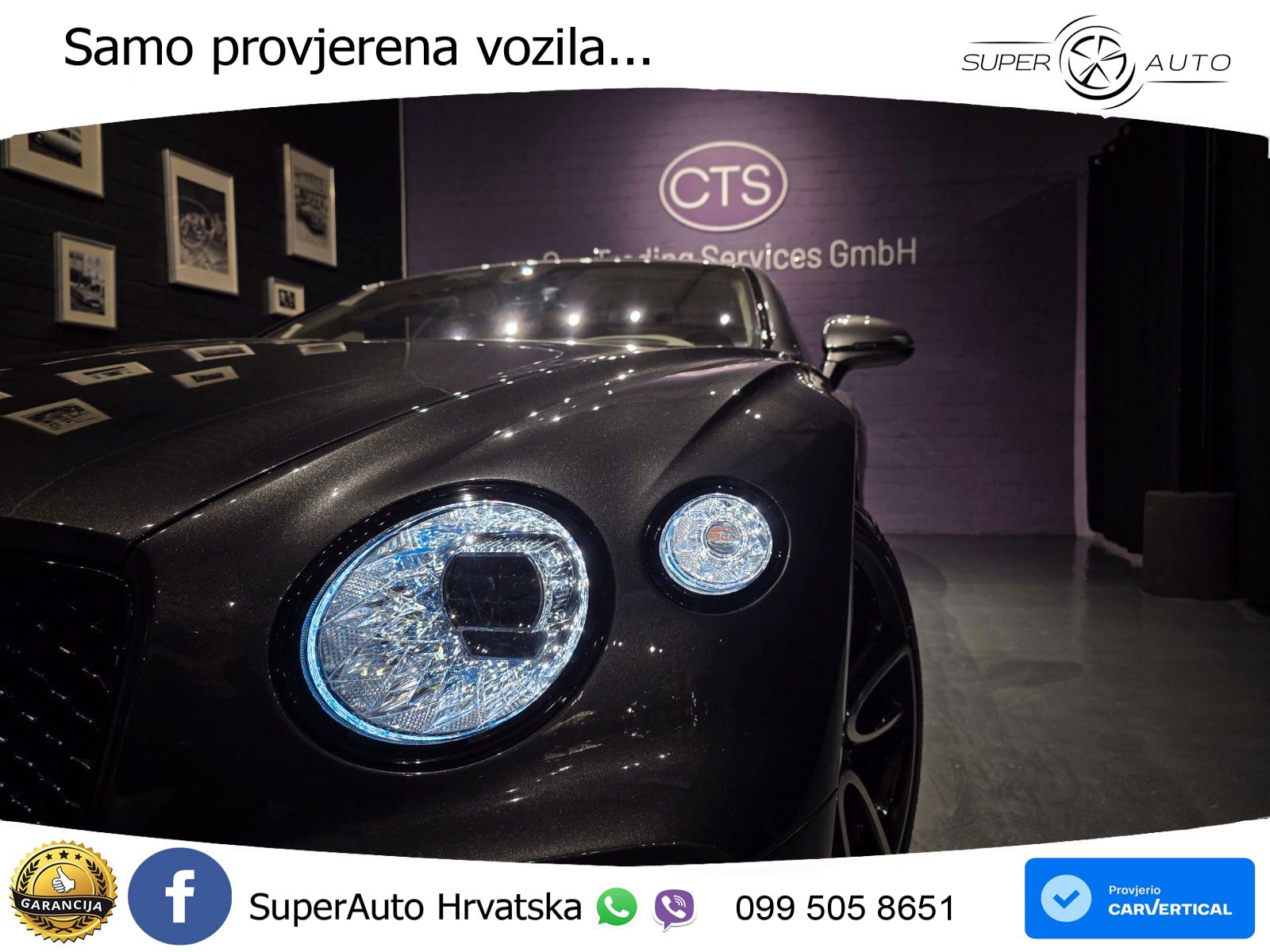 Bentley Continental GT III 4.0 V8 (550 KS) AWD Automatic LED+GR SJED+ACC