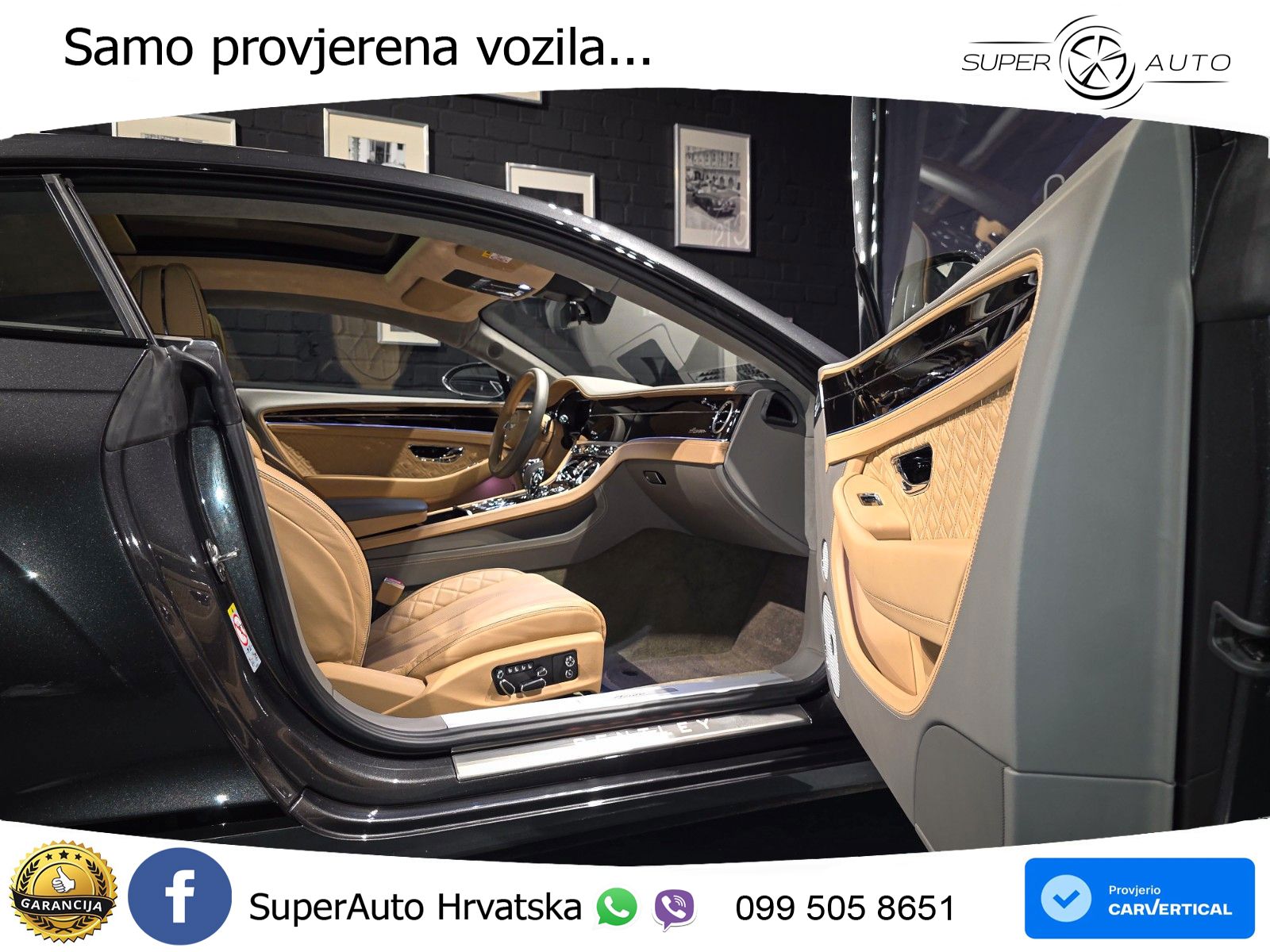 Bentley Continental GT III 4.0 V8 (550 KS) AWD Automatic LED+GR SJED+ACC
