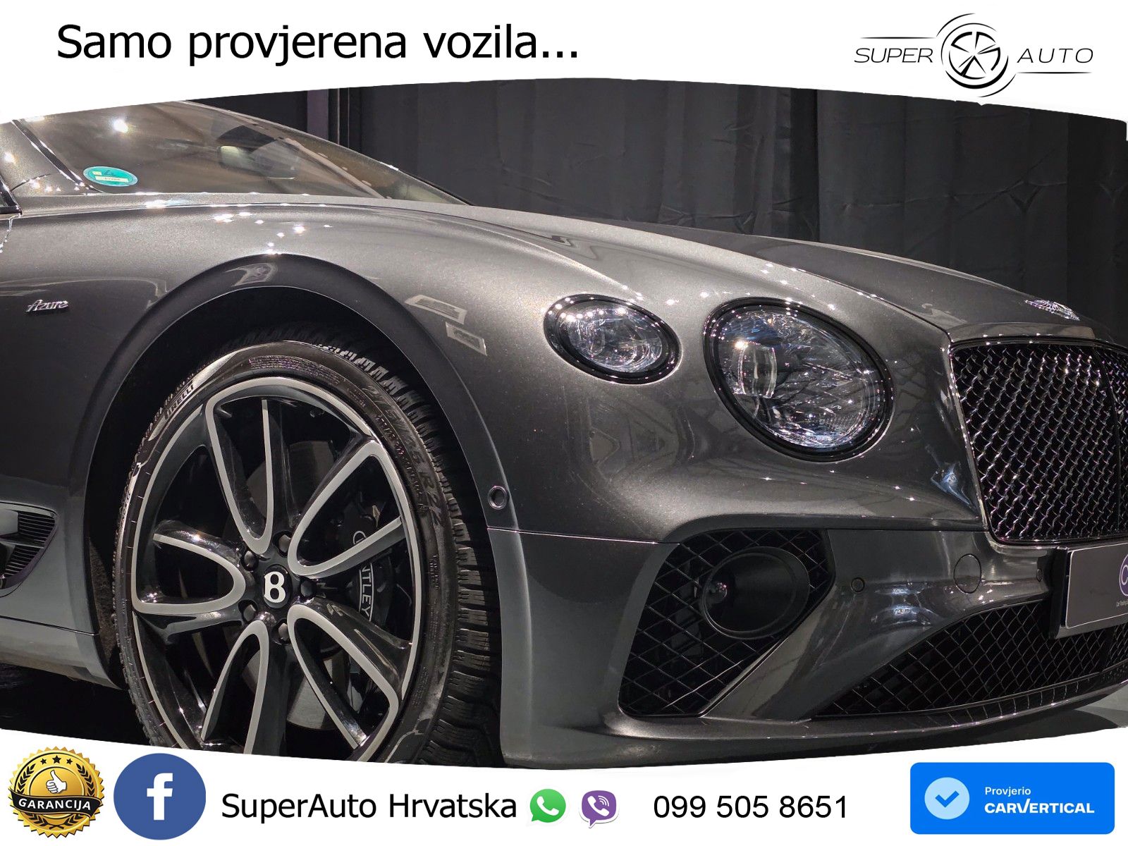 Bentley Continental GT III 4.0 V8 (550 KS) AWD Automatic LED+GR SJED+ACC