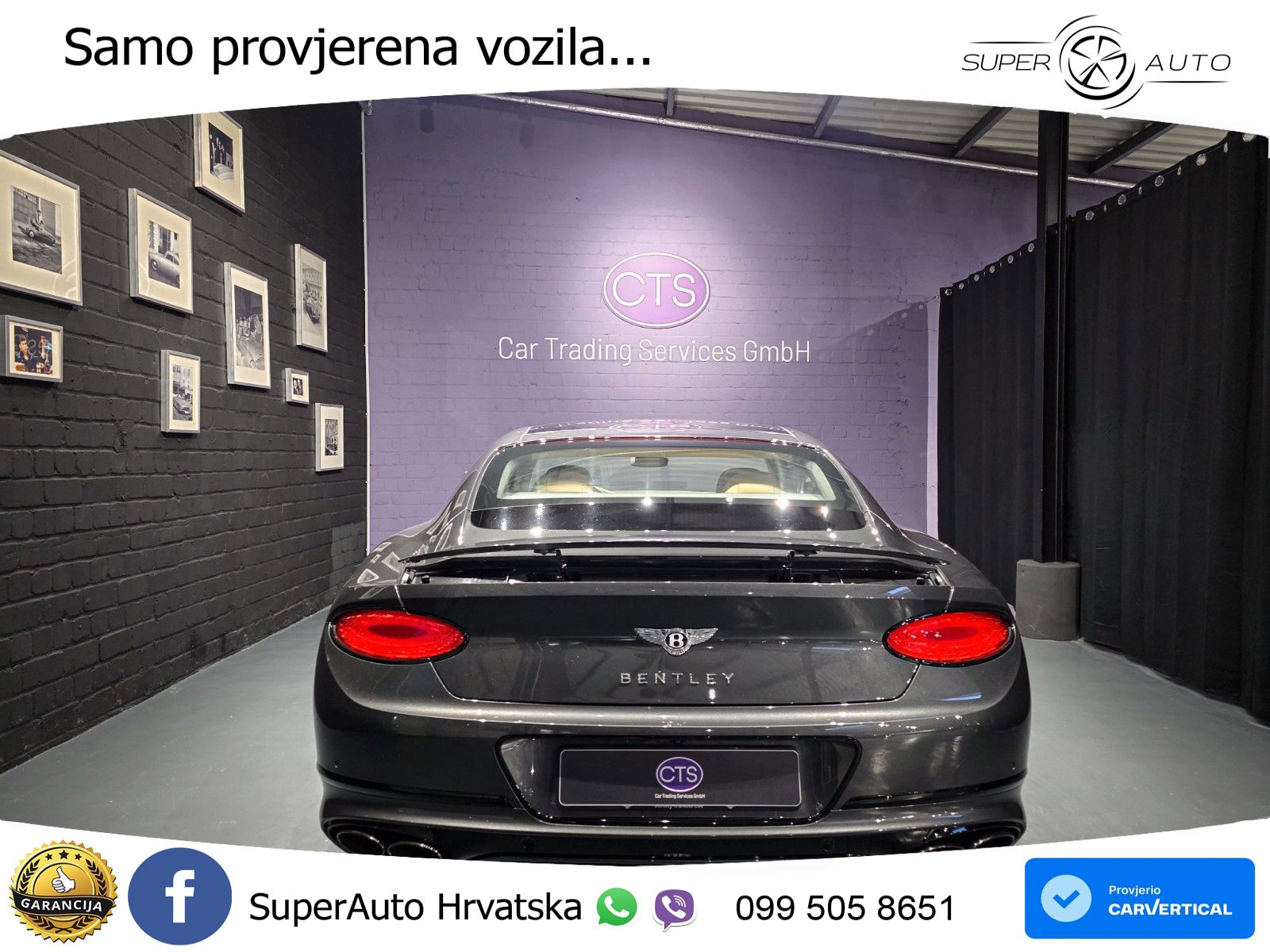 Bentley Continental GT III 4.0 V8 (550 KS) AWD Automatic LED+GR SJED+ACC