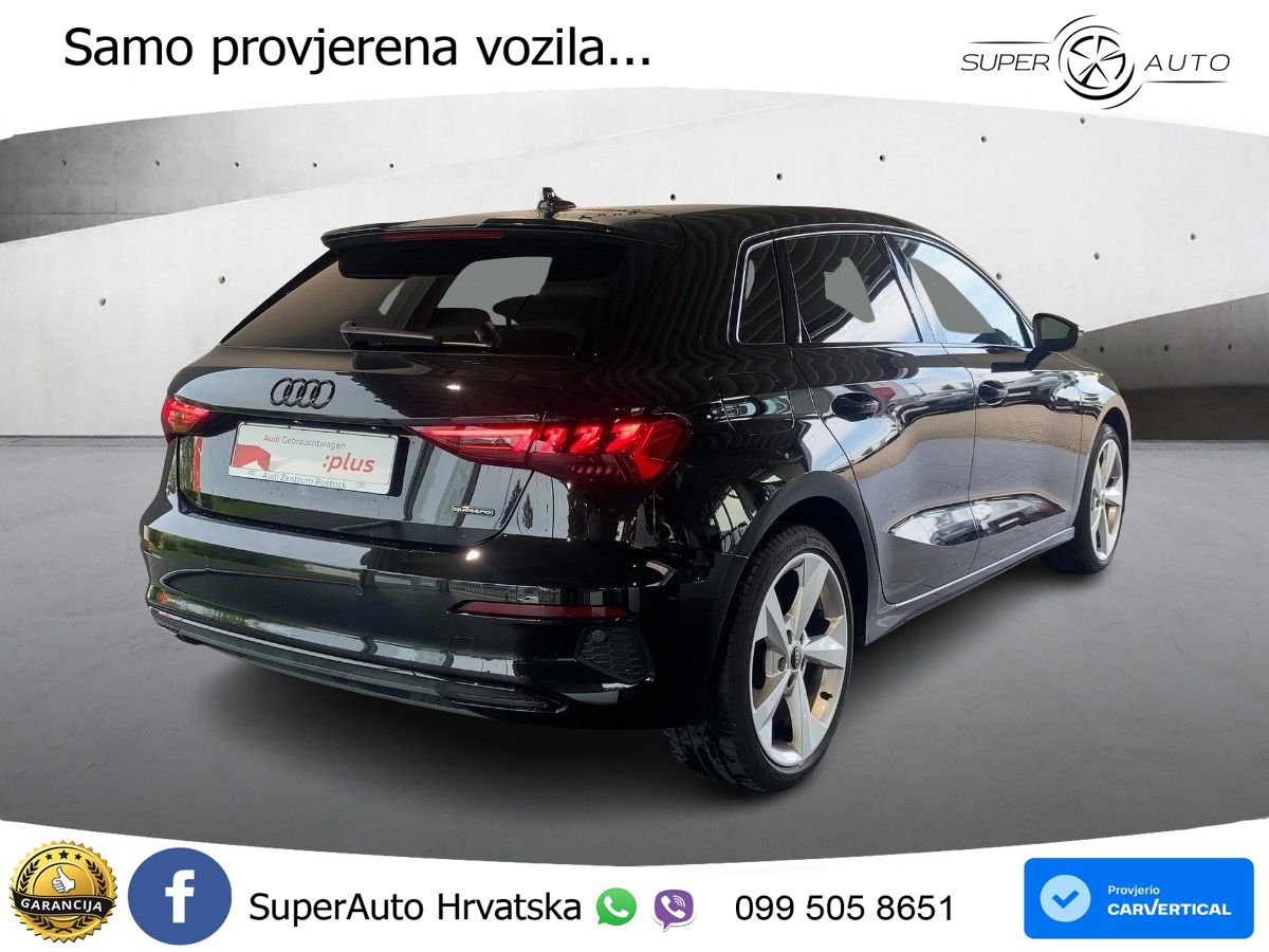 Audi A3 40 TDI (200 KS) quattro S tronic S line LED+GR SJED+ACC
