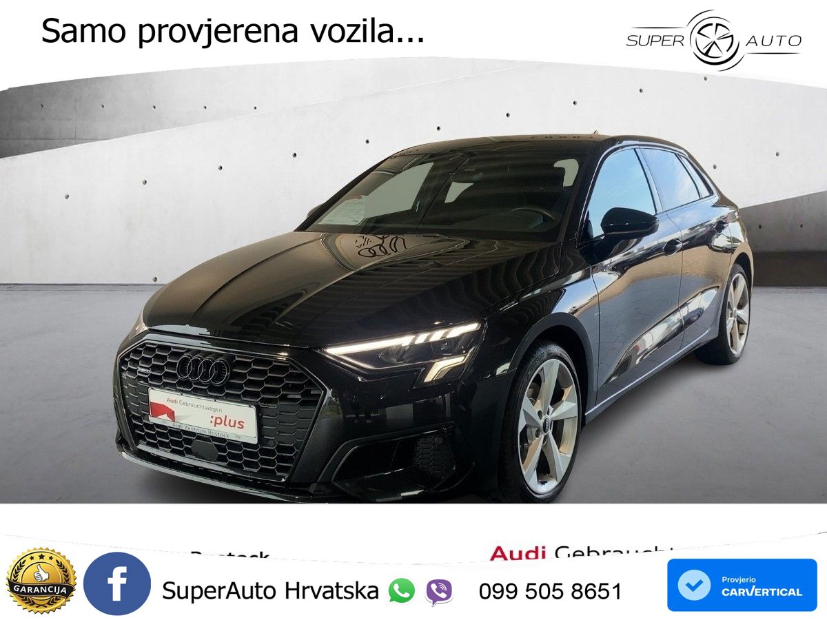 Audi A3 40 TDI (200 KS) quattro S tronic S line LED+GR SJED+ACC