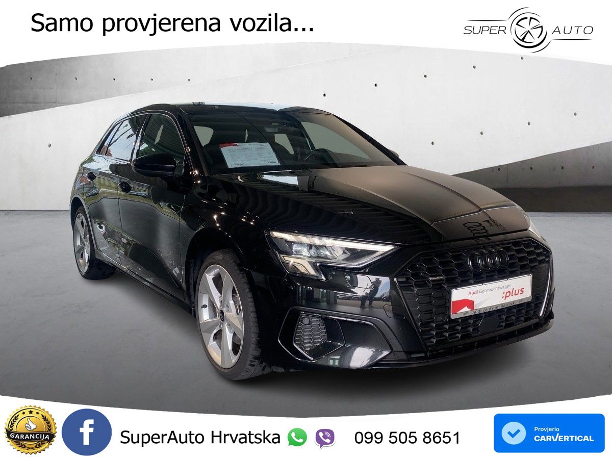 Audi A3 40 TDI (200 KS) quattro S tronic S line LED+GR SJED+ACC