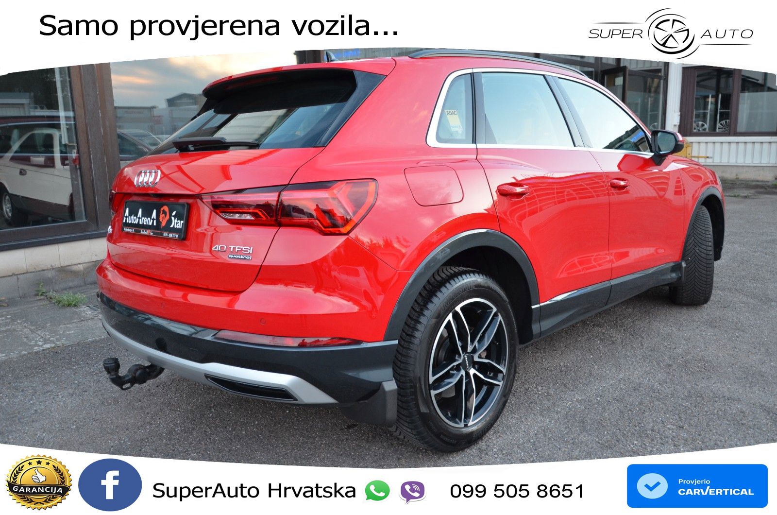 Audi Q3 40 TFSI (190 KS) quattro S tronic