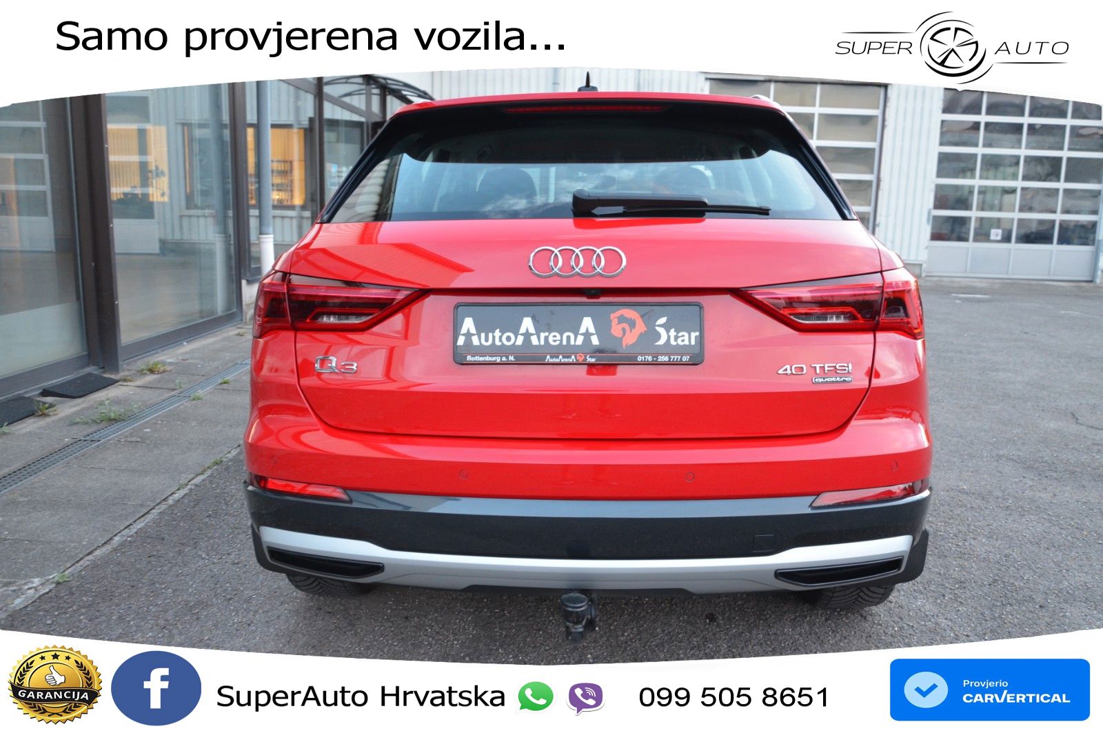 Audi Q3 40 TFSI (190 KS) quattro S tronic