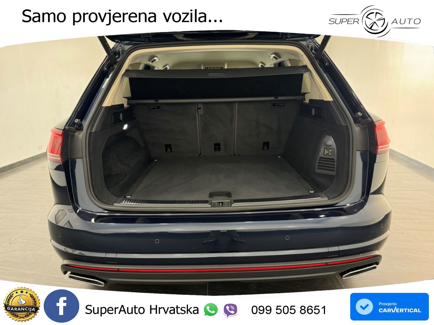 Volkswagen Touareg 3.0 V6 TDI (286 KS) 4MOTION Tiptronic ZRAČNI+ACC+GR SJED+KAM