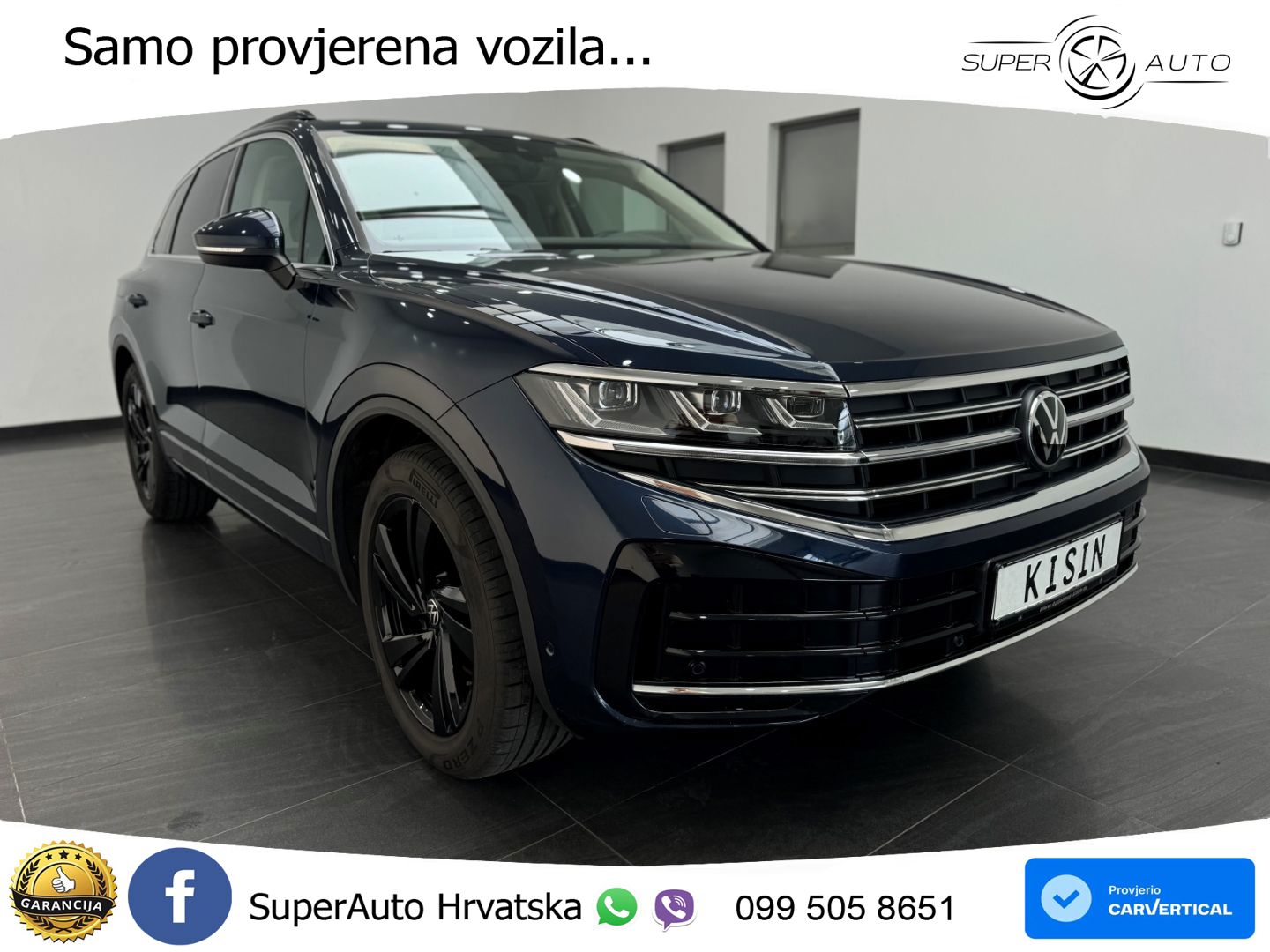 Volkswagen Touareg 3.0 V6 TDI (286 KS) 4MOTION Tiptronic ZRAČNI+ACC+GR SJED+KAM