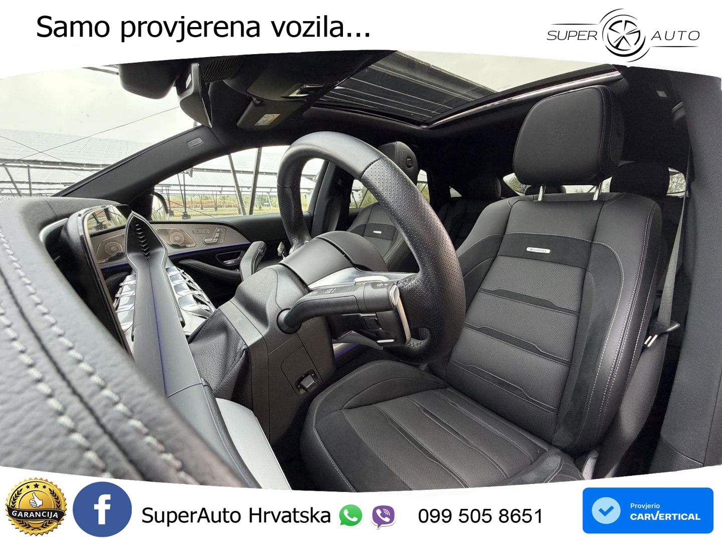 Mercedes AMG GLE Coupe 53 (544 KS) 4MATIC+ AMG SPEEDSHIFT TCT 9G ZRAČNI+ACC+GR SJED+KAM+PANO