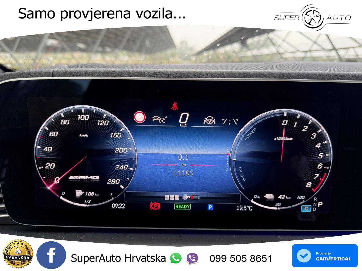 Mercedes AMG GLE Coupe 53 (544 KS) 4MATIC+ AMG SPEEDSHIFT TCT 9G ZRAČNI+ACC+GR SJED+KAM+PANO
