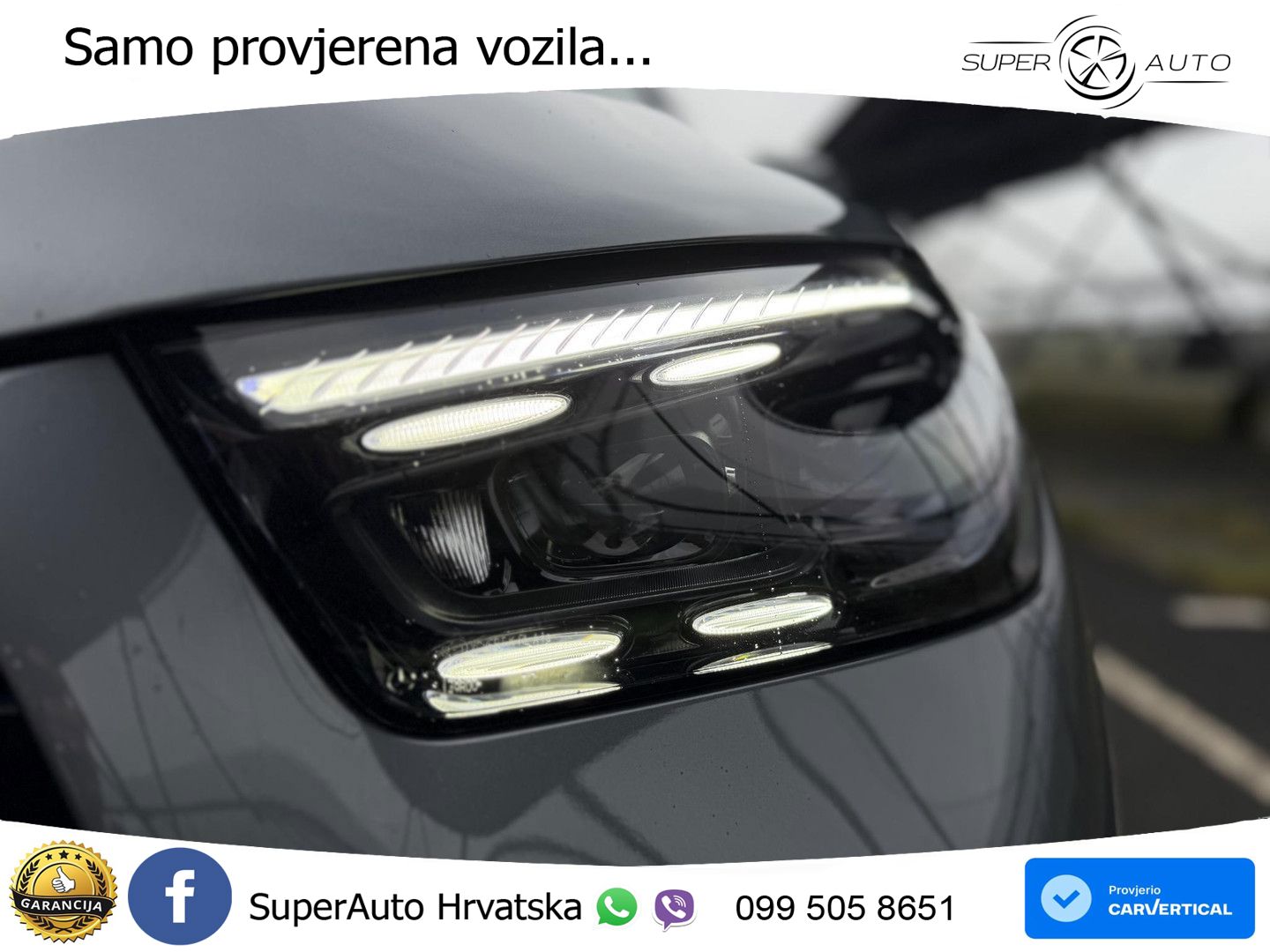 Mercedes AMG GLE Coupe 53 (544 KS) 4MATIC+ AMG SPEEDSHIFT TCT 9G ZRAČNI+ACC+GR SJED+KAM+PANO