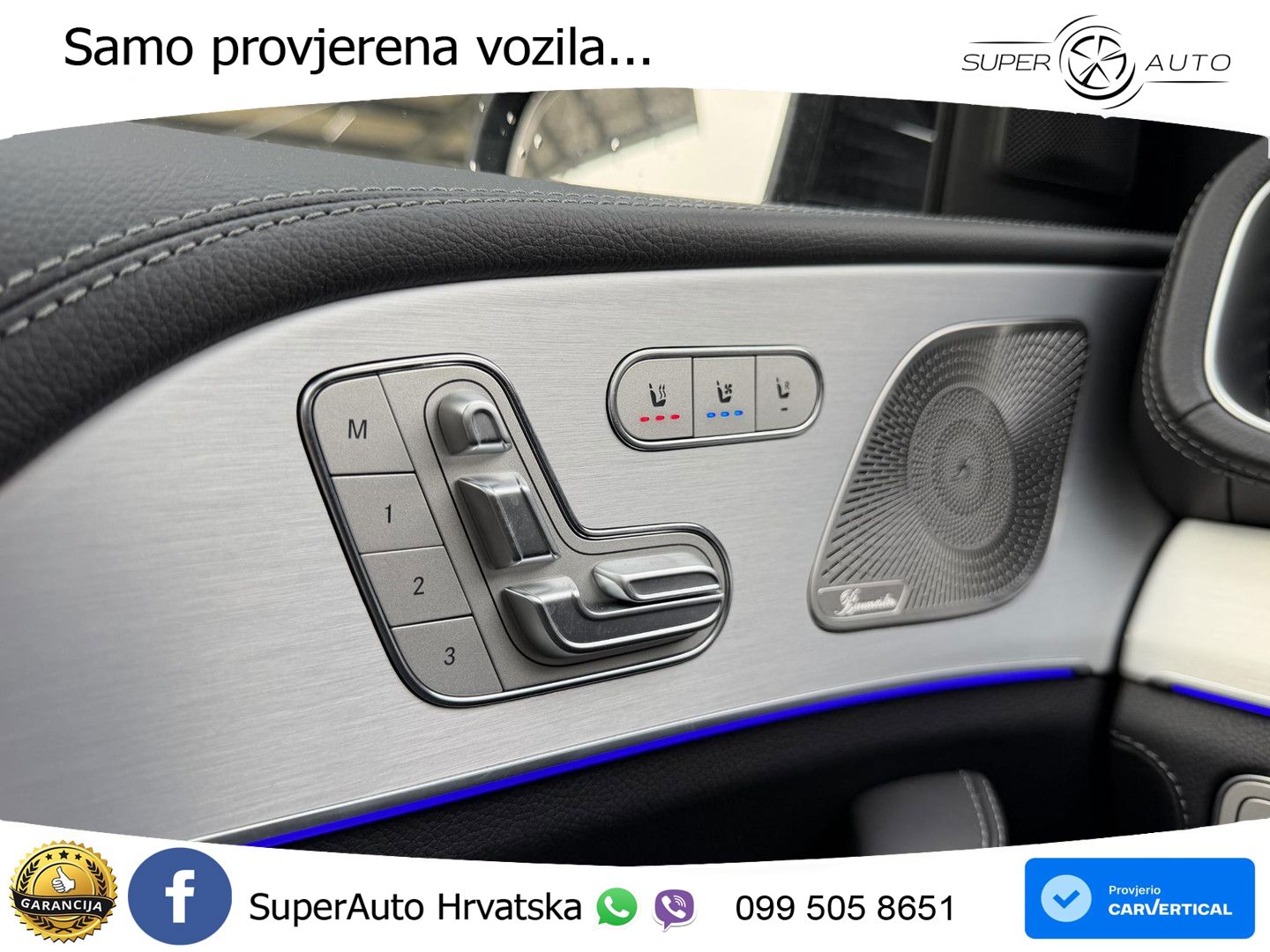 Mercedes AMG GLE Coupe 53 (544 KS) 4MATIC+ AMG SPEEDSHIFT TCT 9G ZRAČNI+ACC+GR SJED+KAM+PANO