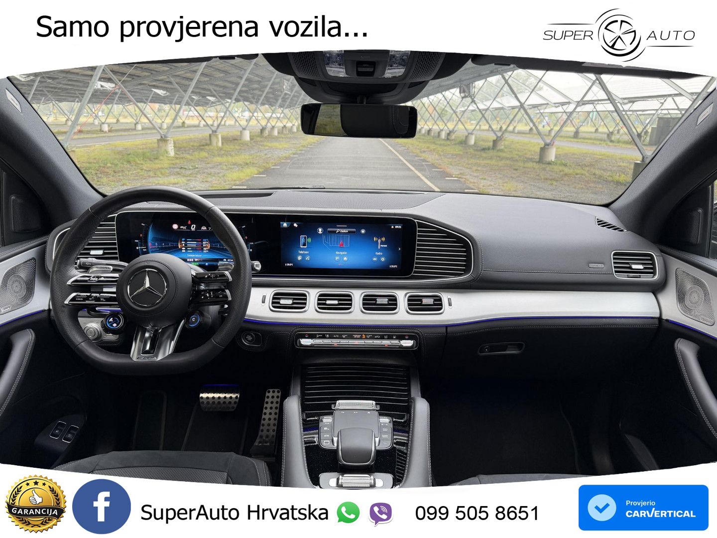 Mercedes AMG GLE Coupe 53 (544 KS) 4MATIC+ AMG SPEEDSHIFT TCT 9G ZRAČNI+ACC+GR SJED+KAM+PANO