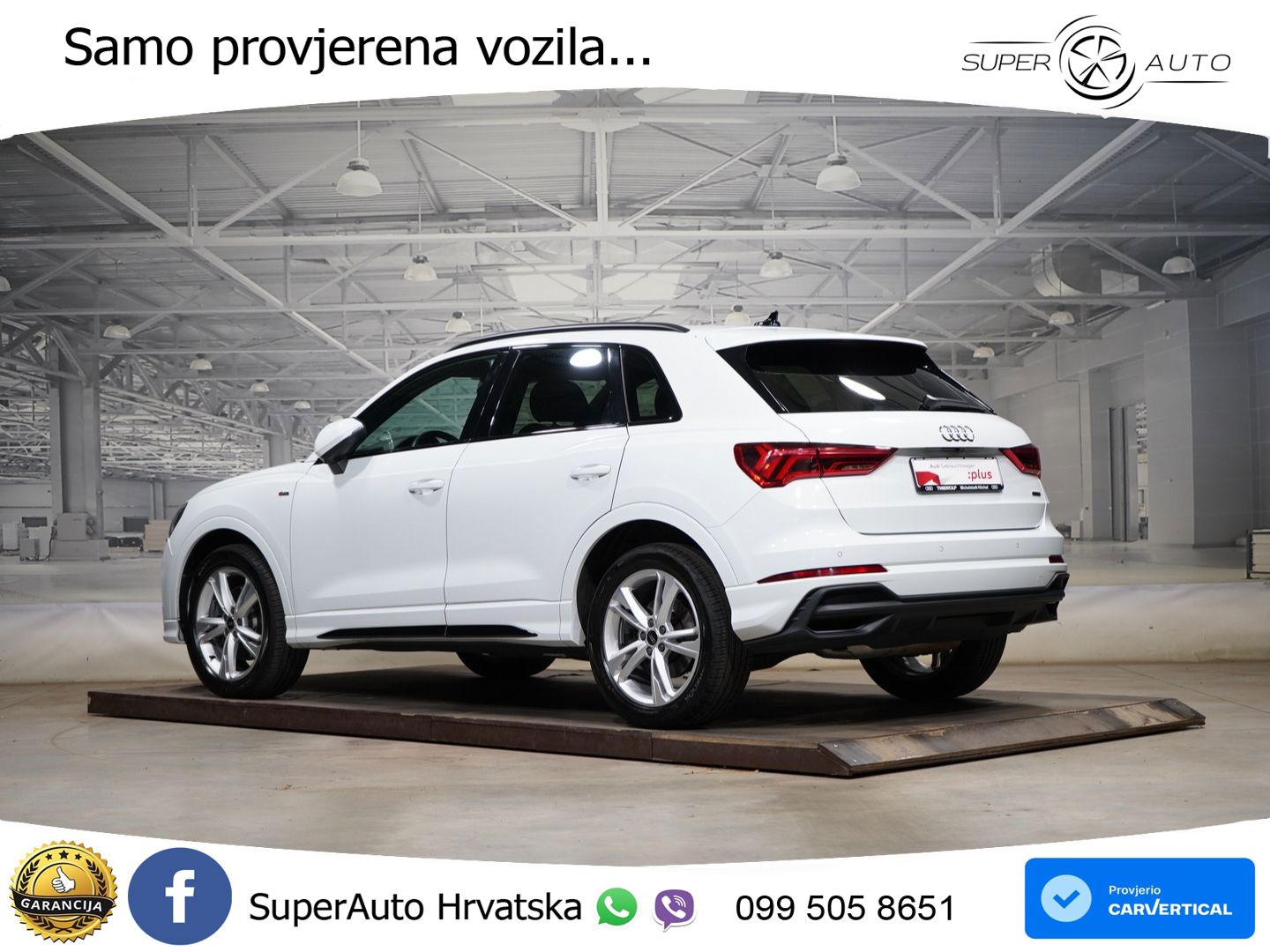 Audi Q3 40 TFSI (190 KS) quattro S tronic S line LED+GR SJED+ACC