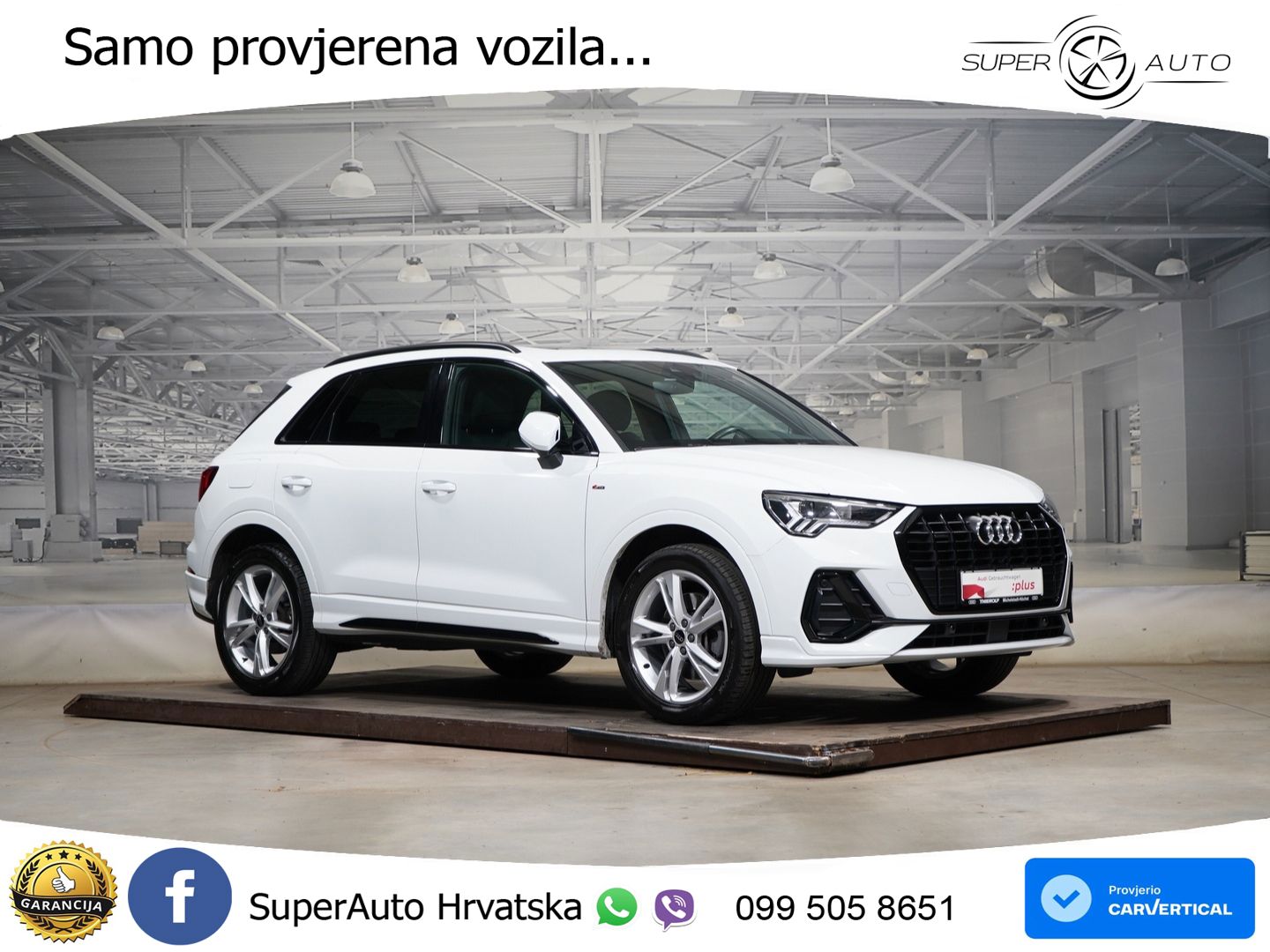 Audi Q3 40 TFSI (190 KS) quattro S tronic S line LED+GR SJED+ACC